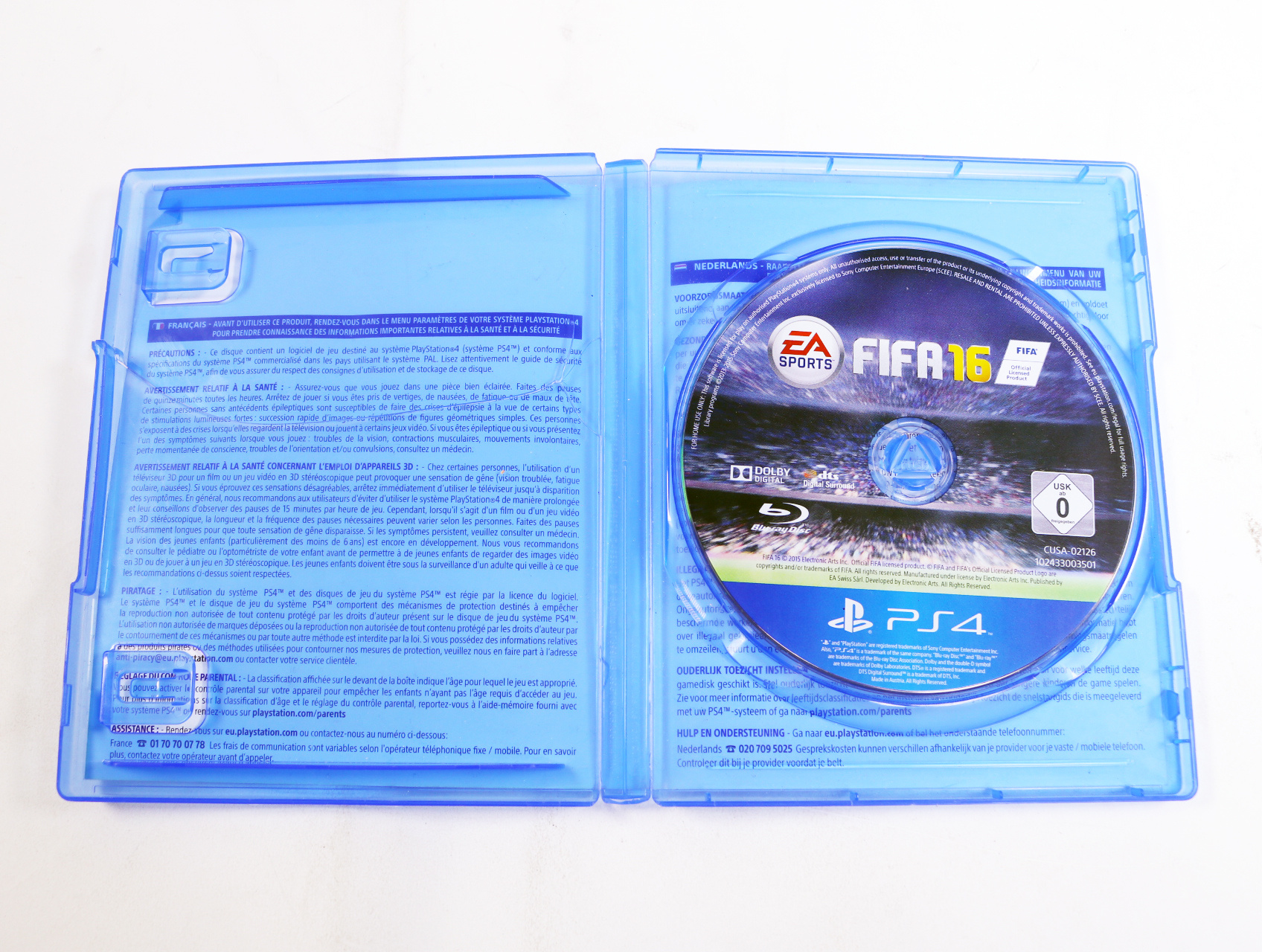 Playstation 4 - Fifa 16 [No Manual] [Gebruikt] - Gebruikt - productfoto 2