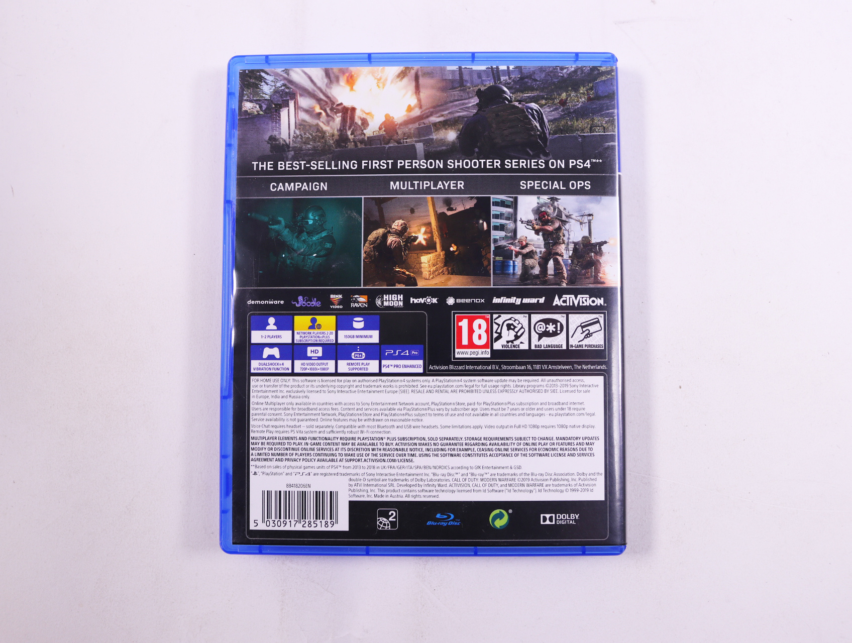 Playstation 4 - Call of Duty: Modern Warfare [Gebruikt] - Gebruikt - productfoto 2
