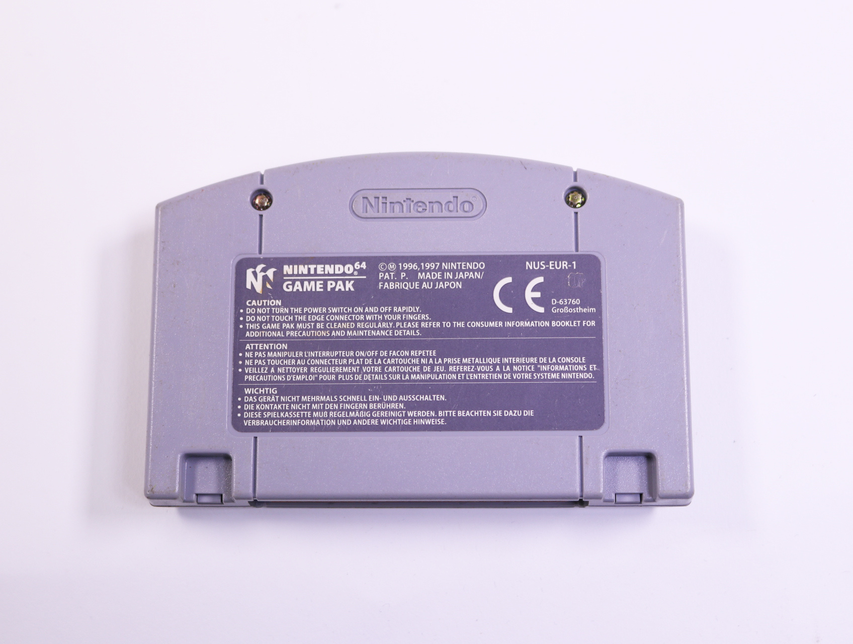 N64 - F-Zero X - productfoto 2
