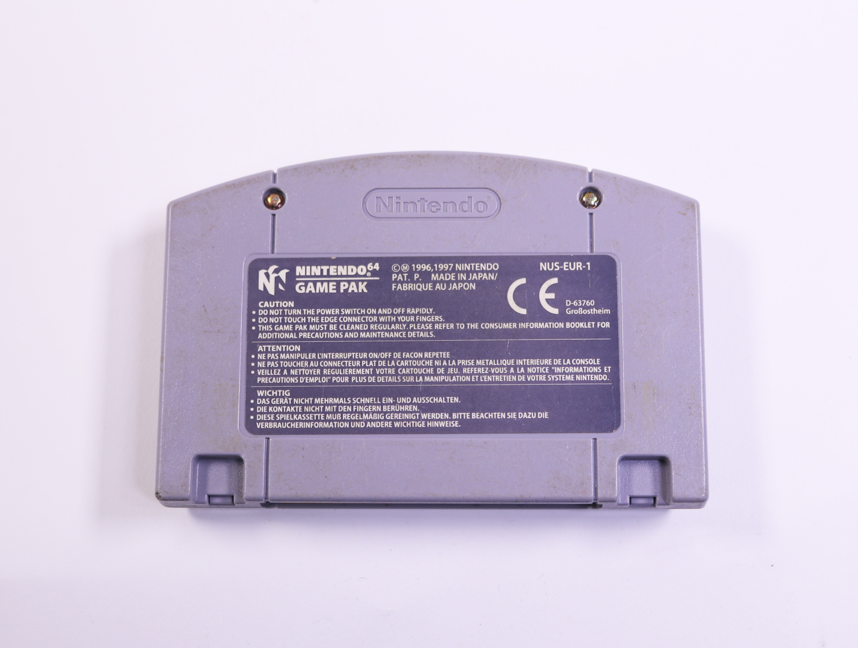 N64 - GoldenEye 007 - productfoto 2