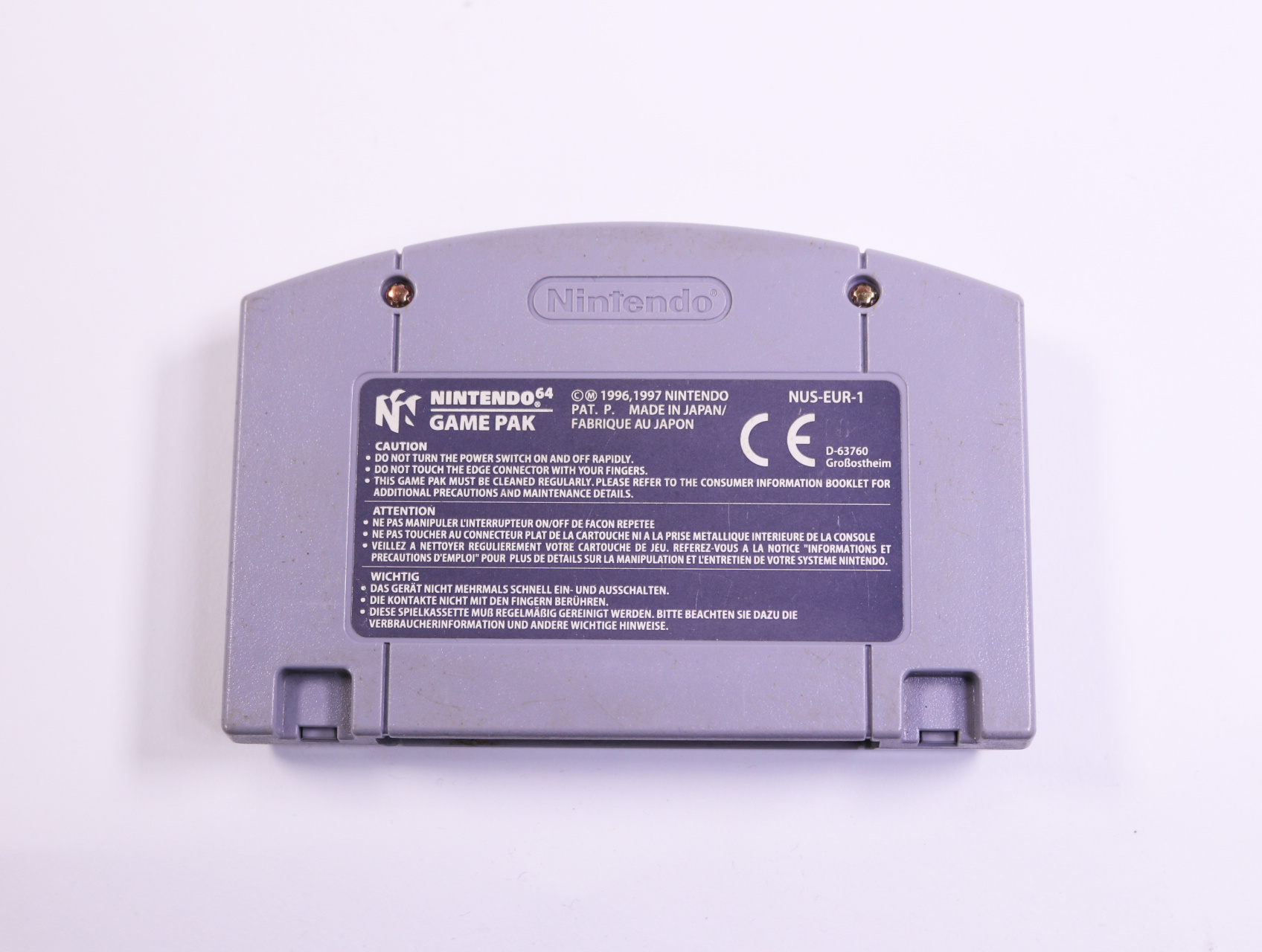 N64 - Chameleon Twist - productfoto 2