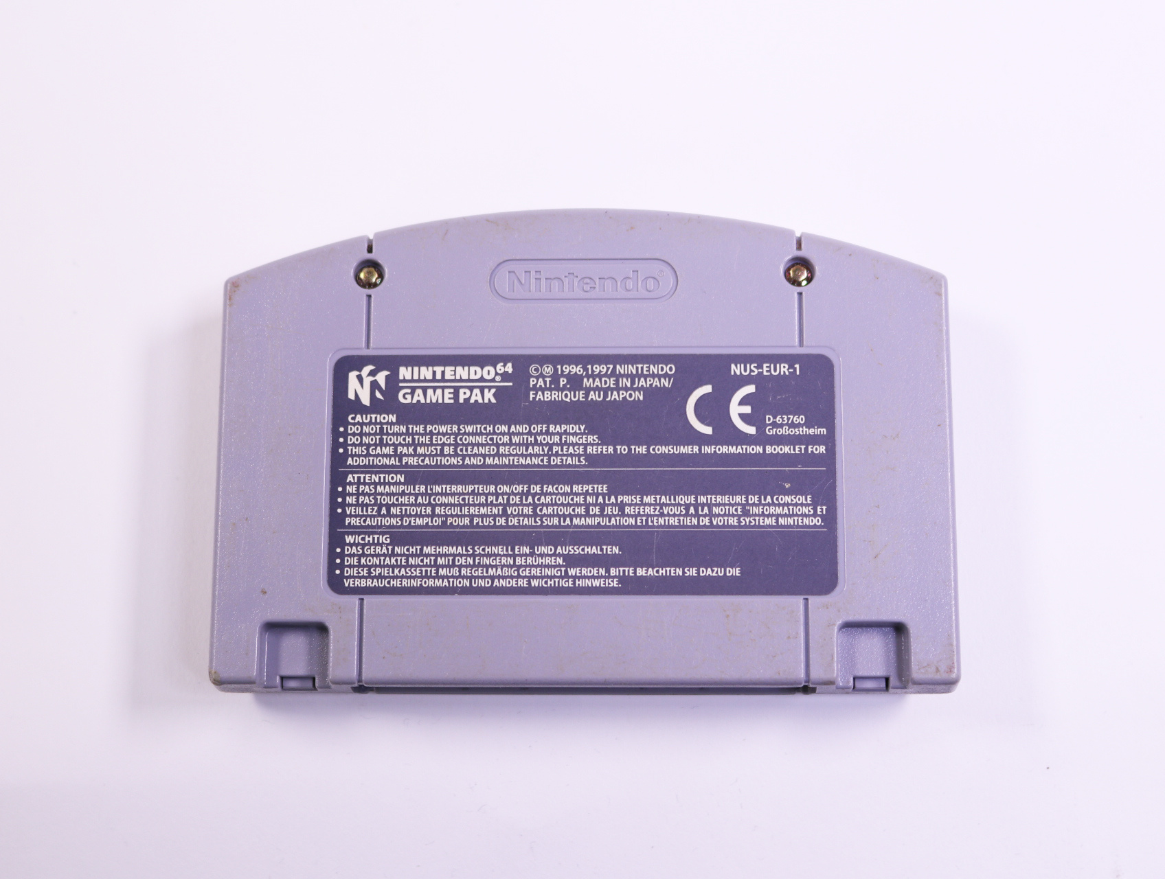 N64 - Mario Kart 64 - productfoto 2