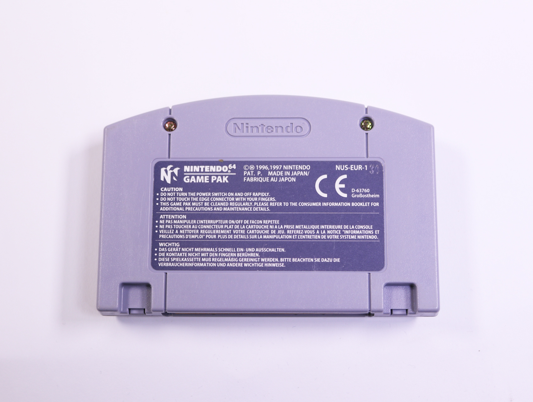 N64 - NHL Breakaway 98 - productfoto 2