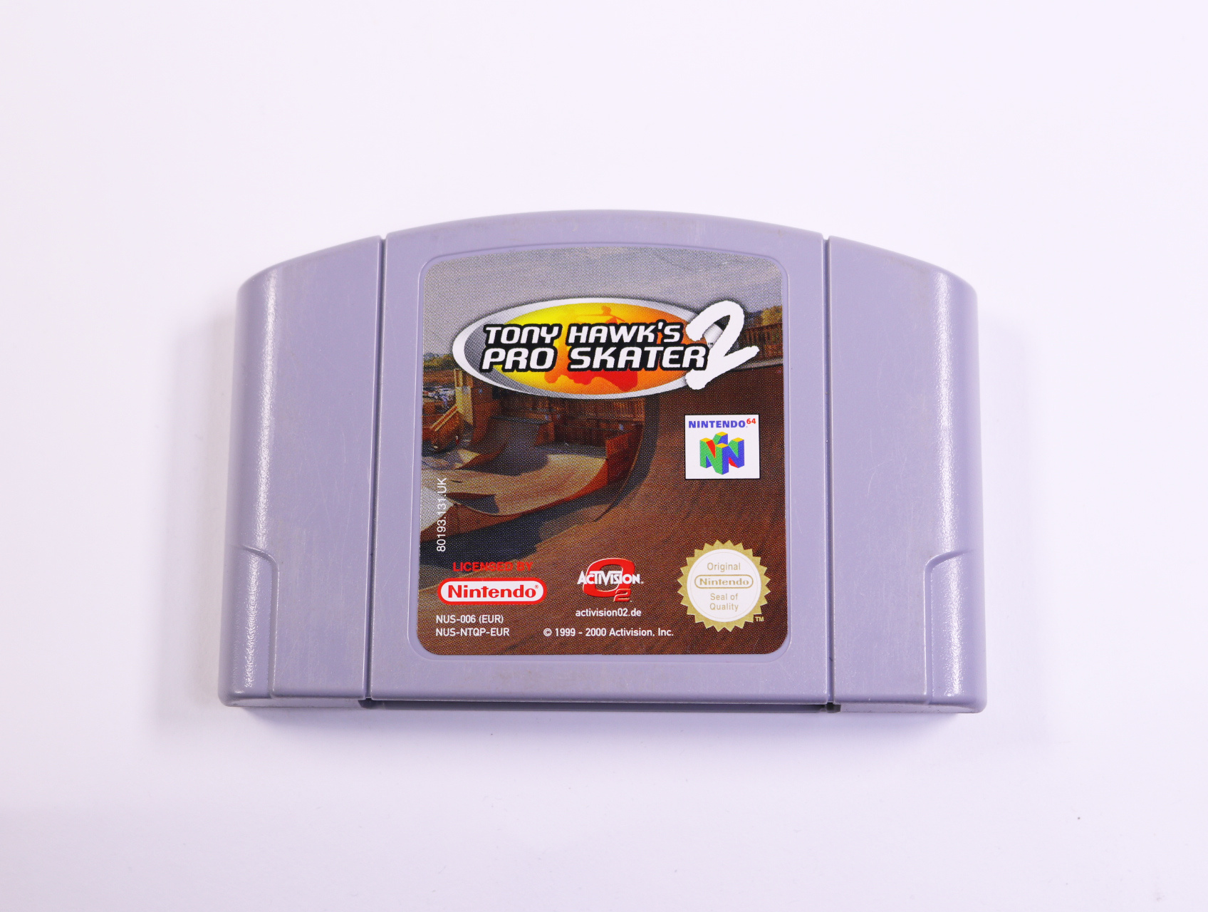 N64 - Tony Hawk's Pro Skater 2