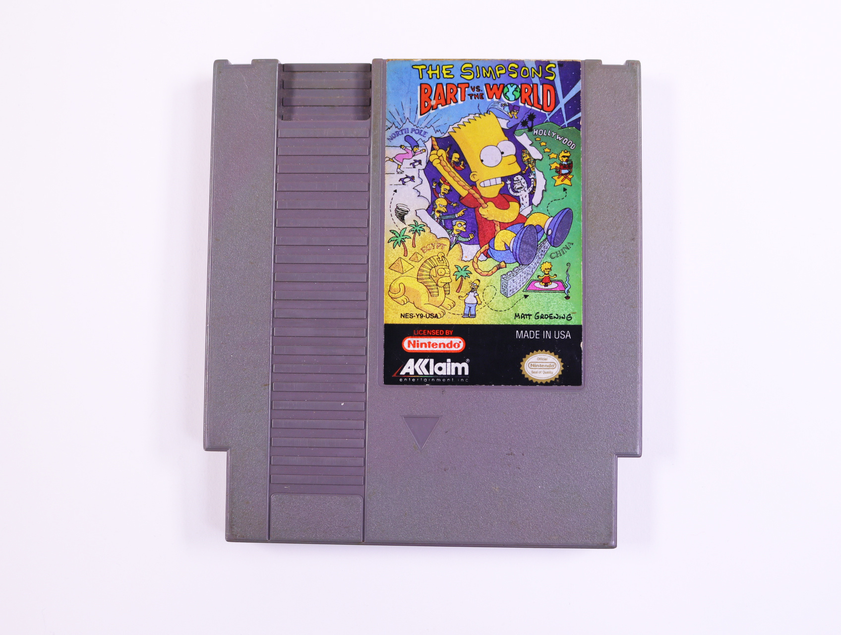 NES - The Simpsons: Bart vs. the World [USA]