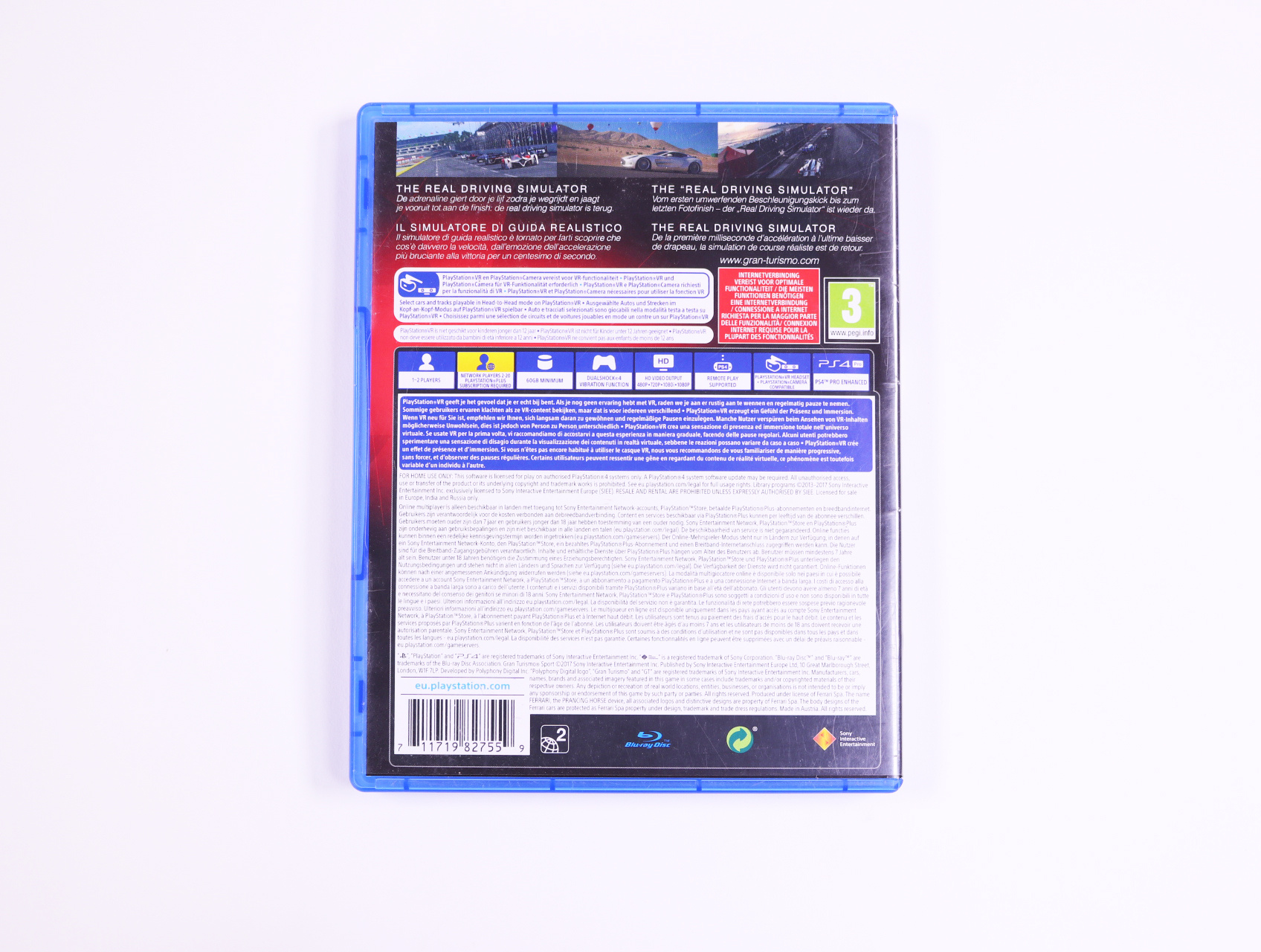 Playstation 4 - Gran Turismo Sport [No Manual] [Gebruikt] - Gebruikt - productfoto 2