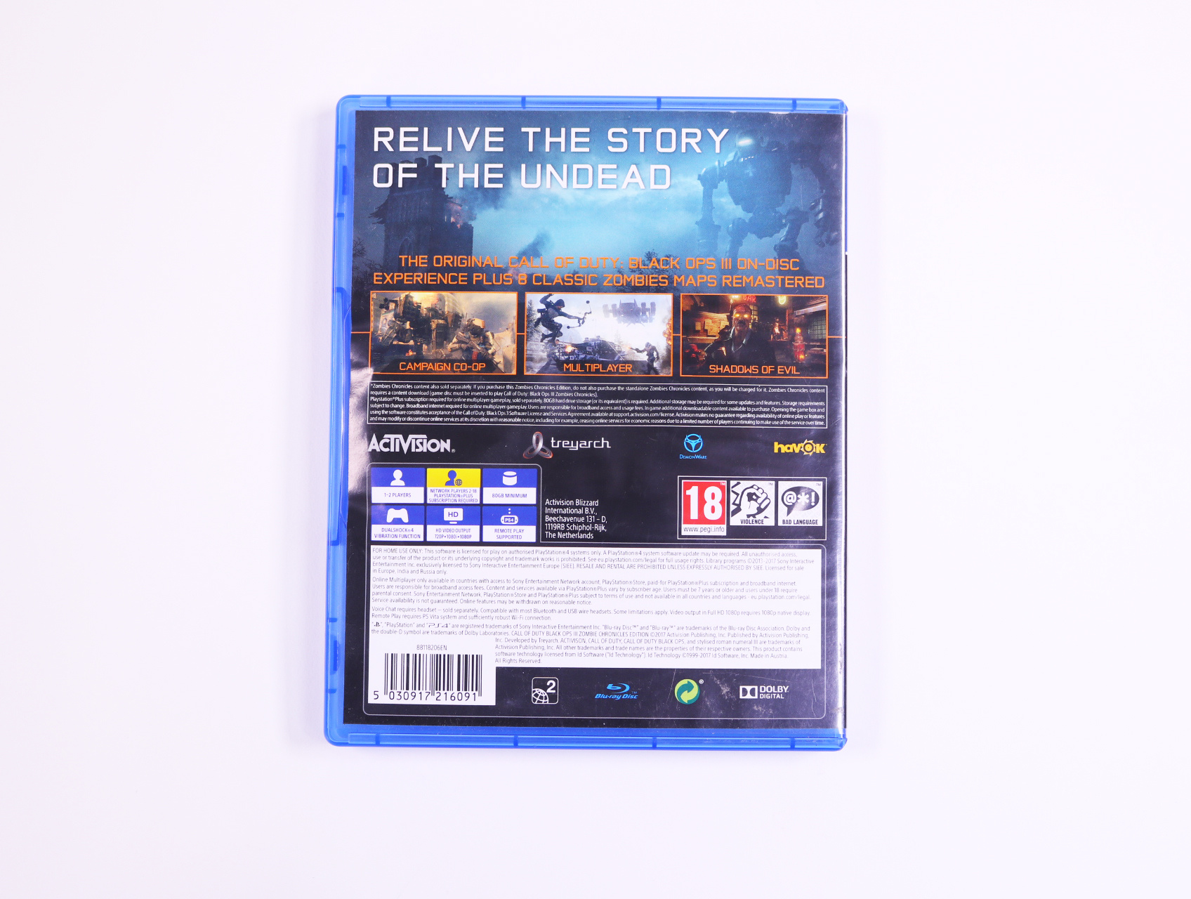 Playstation 4 - Call of Duty: Black Ops III [Gebruikt] - Gebruikt - productfoto 2