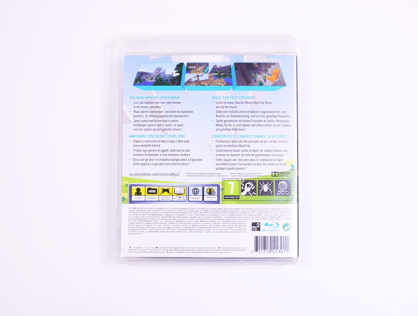 PlayStation 3 - Minecraft: PlayStation 3 Edition - productfoto 3