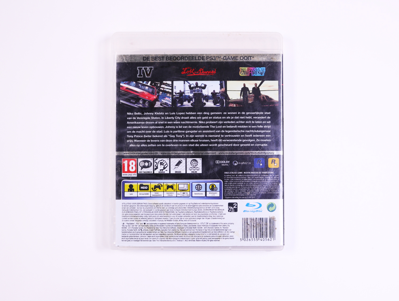 PlayStation 3 - Grand Theft Auto: Episodes from Liberty City - The Complete Edition - productfoto 2