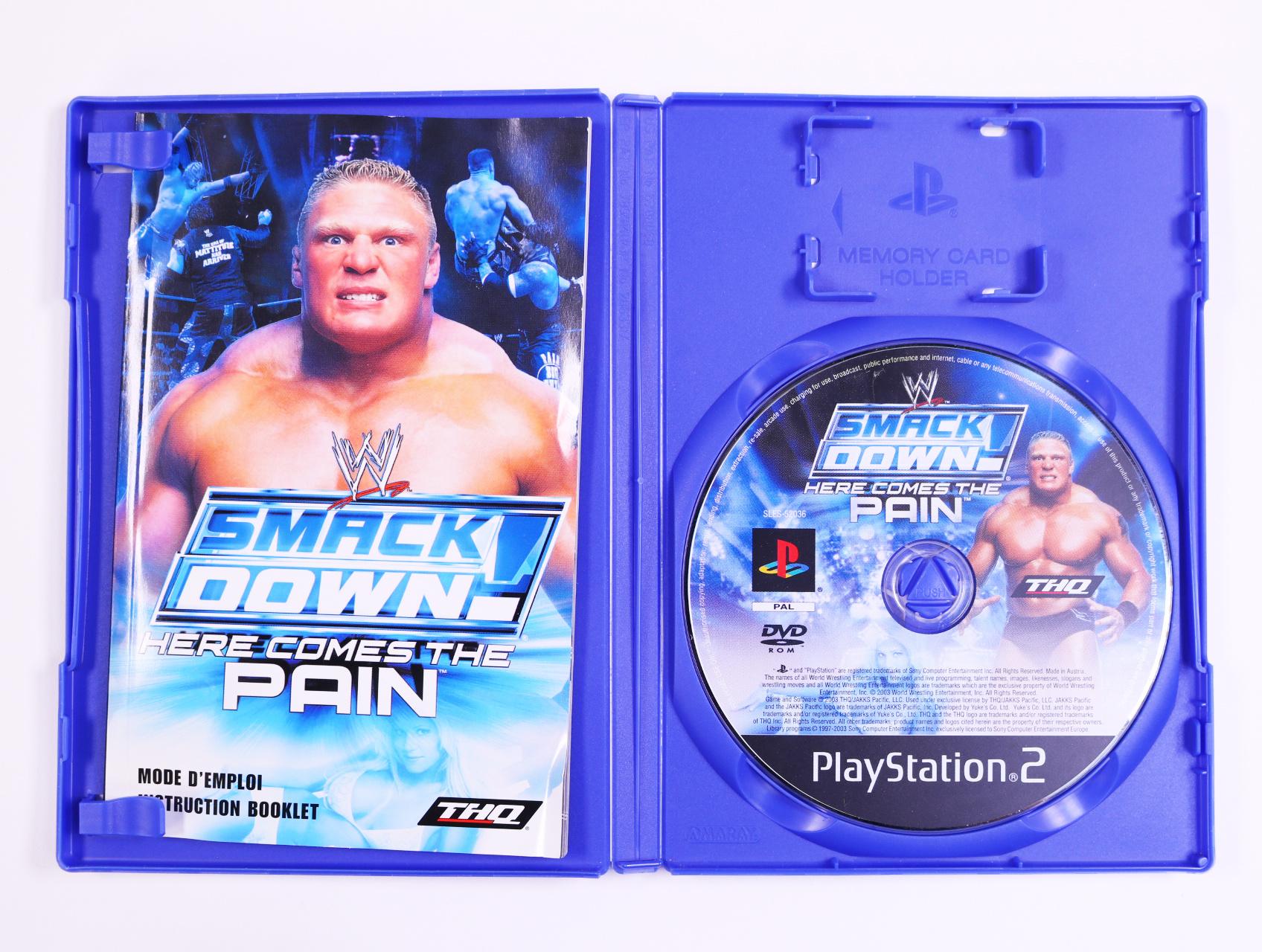 PlayStation 2 - WWE SmackDown! Here Comes the Pain - productfoto 3