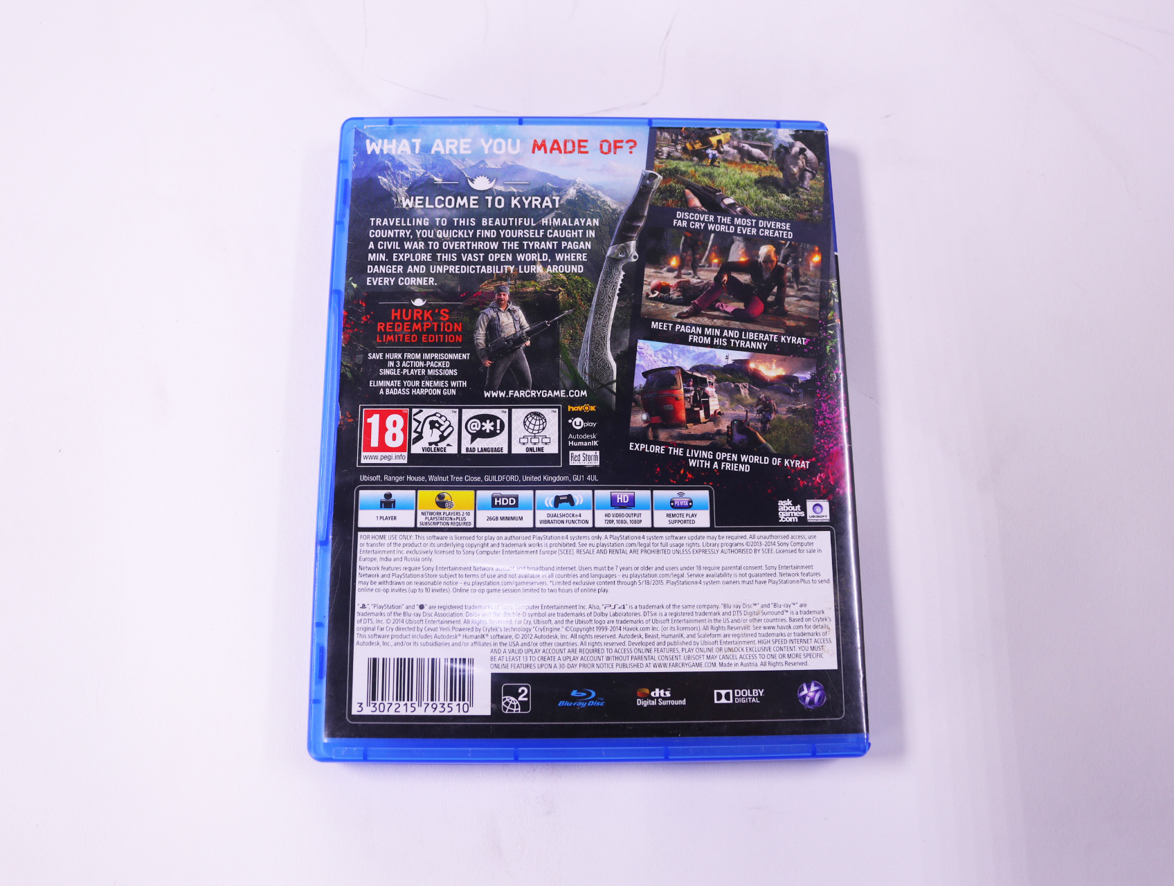 PlayStation 4 - Far Cry 4 [Limited Edition] [Gebruikt] - Gebruikt - productfoto 2