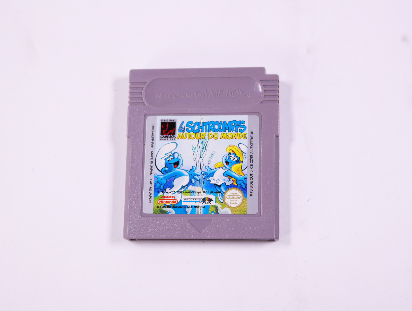 Game Boy - Schtroumpfs Autour Du Monde