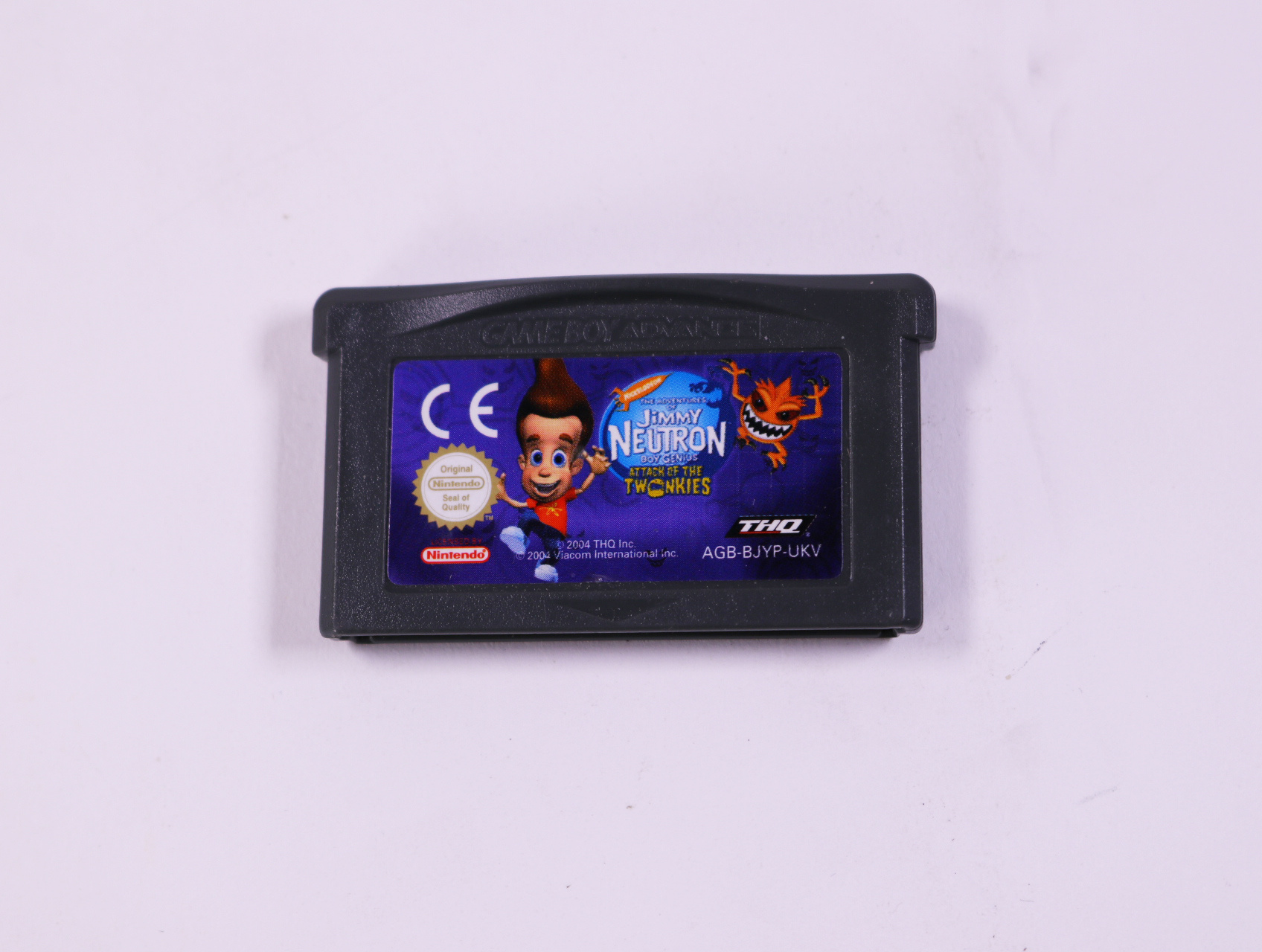 Game Boy Advance - The Adventures of Jimmy Neutron Boy Genius: Attack of the Twonkies