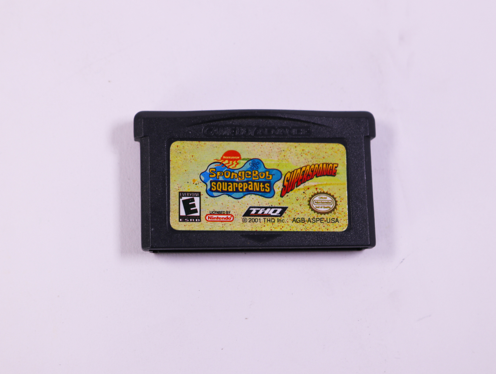 Game Boy Advance - SpongeBob SquarePants: SuperSponge