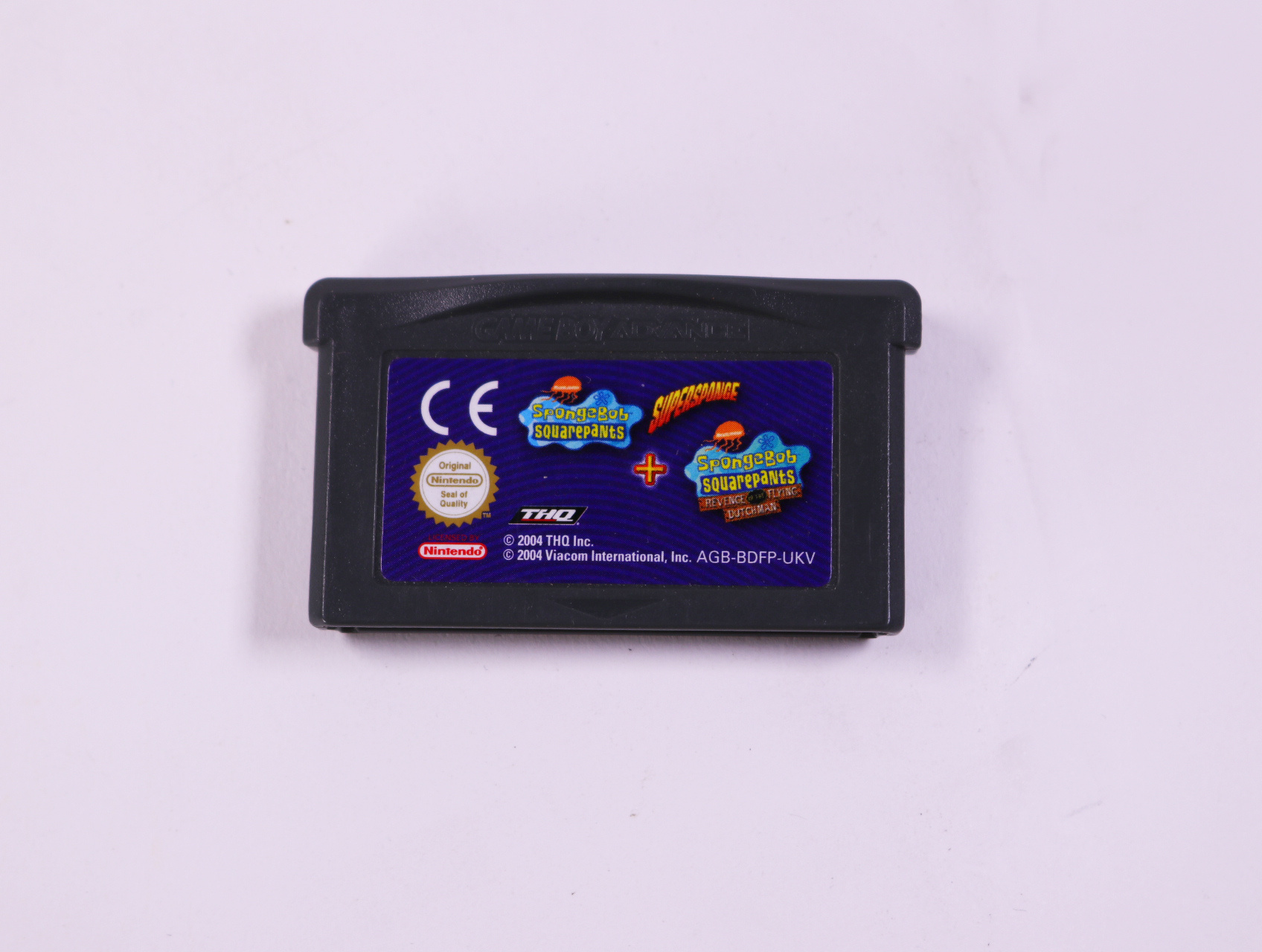 Game Boy Advance - SpongeBob SquarePants: SuperSponge + Revenge of the Flying Dutchman