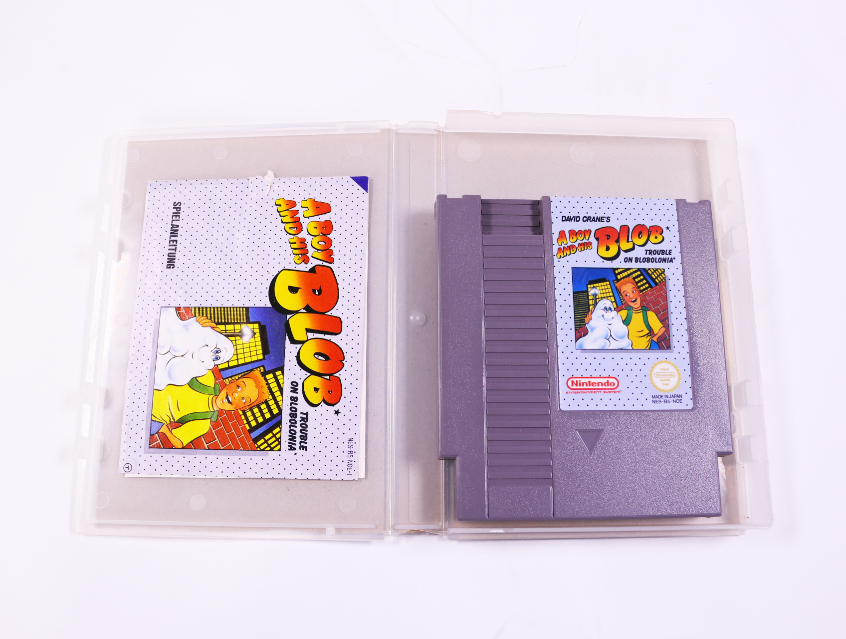 NES - A Boy and His Blob: Trouble on Blobolonia - Rental Boxed - productfoto 3