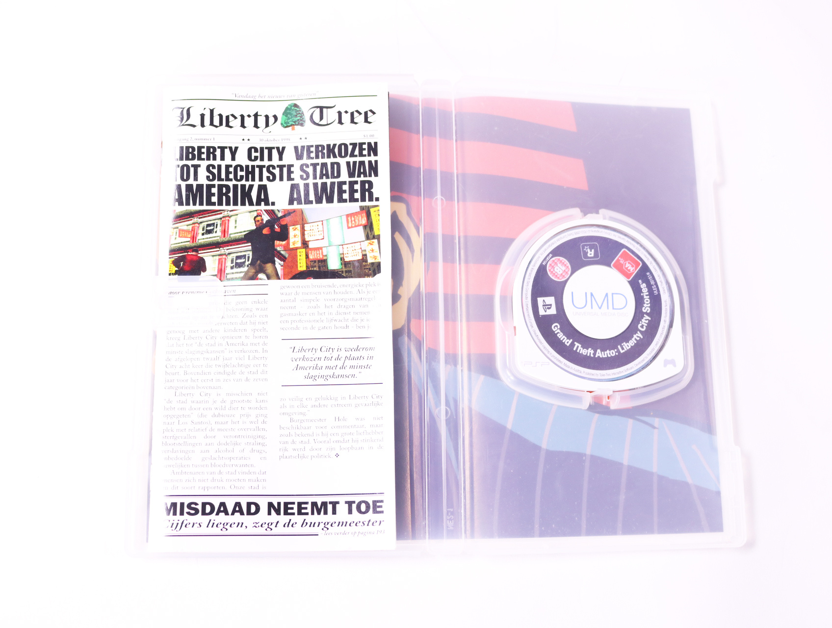 PSP - Grand Theft Auto: Liberty City Stories - productfoto 3