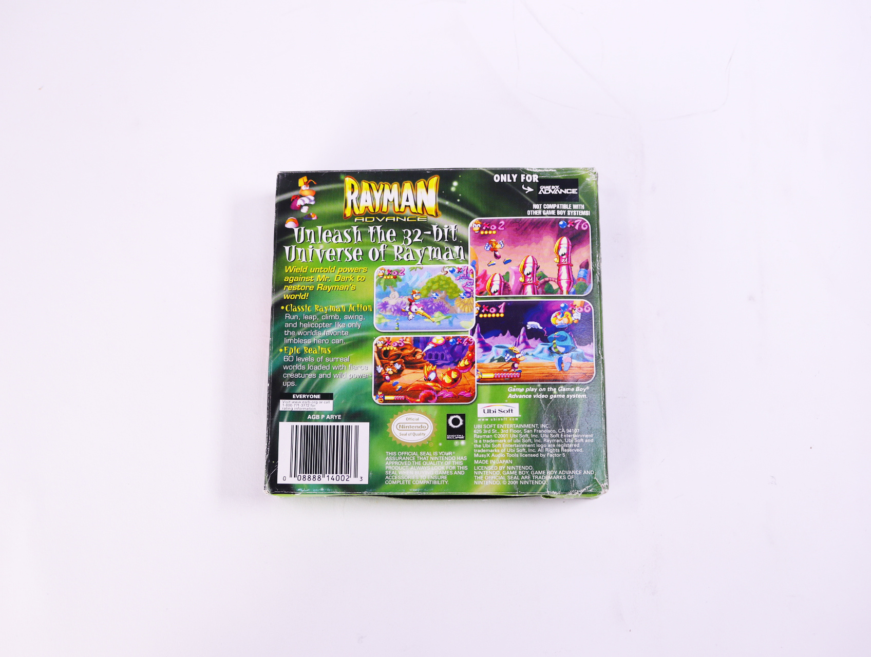 Game Boy Advance - Rayman Advance [CIB Boxed] - USA - productfoto 4