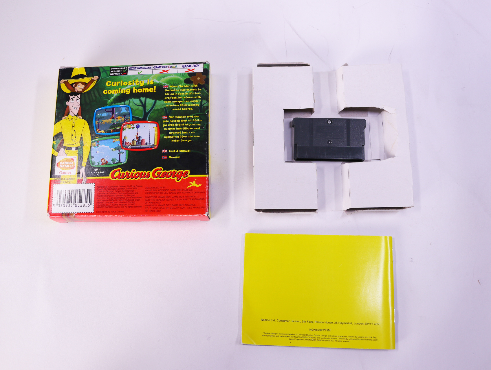 Game Boy Advance - Curious George [CIB Boxed] - productfoto 2