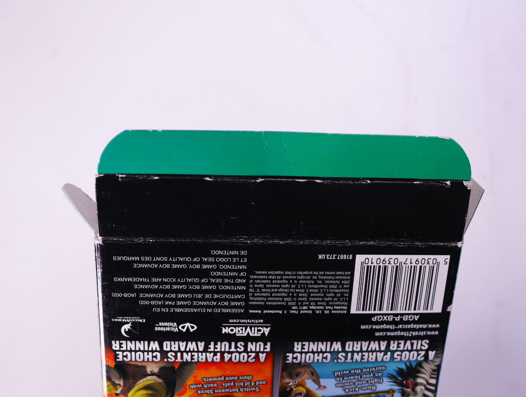 Game Boy Advance - 2 in 1 Fun Pack: Madagascar & Shrek 2 [CIB Boxed] - productfoto 10