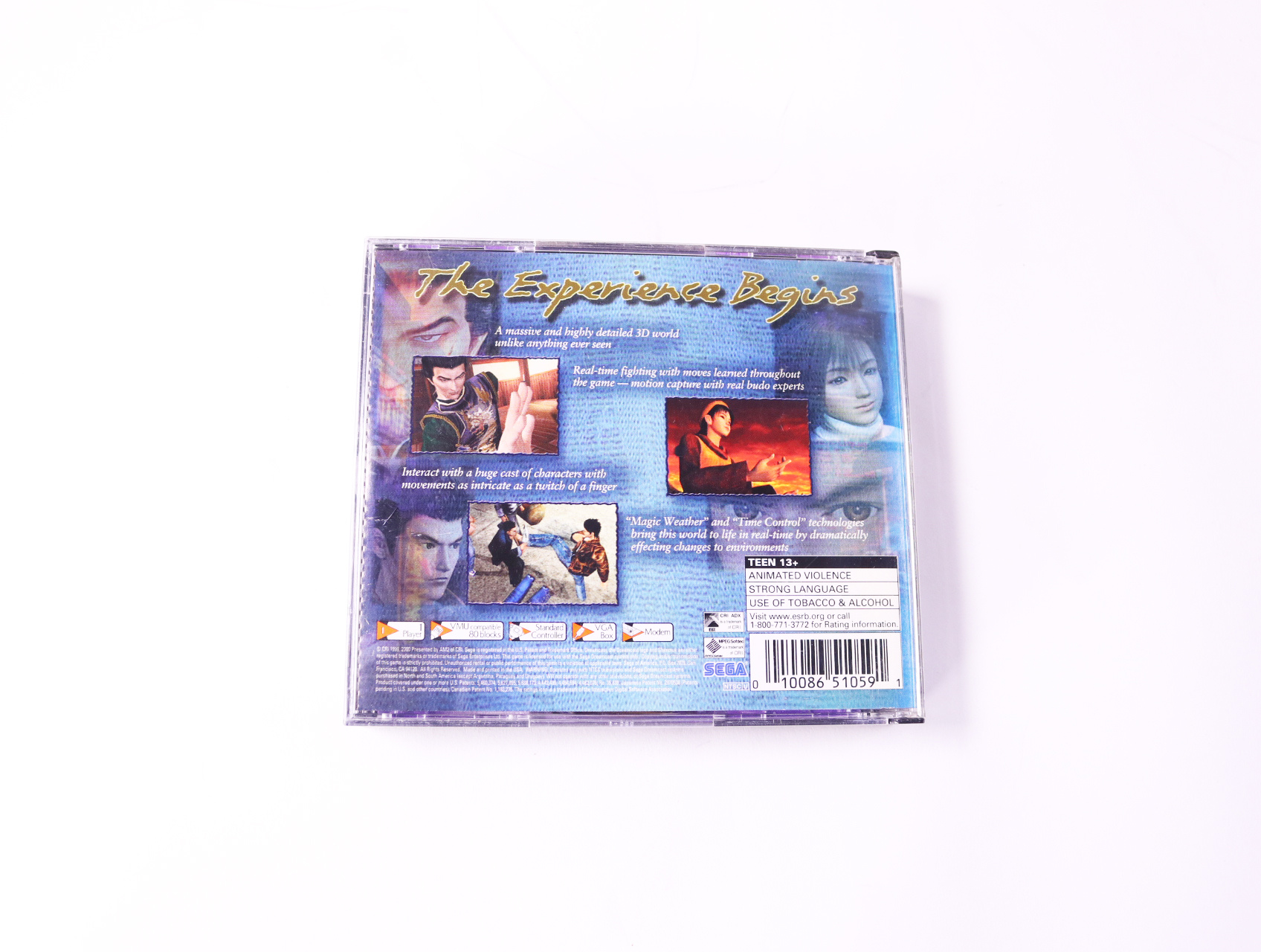 SEGA Dreamcast - Shenmue - productfoto 2
