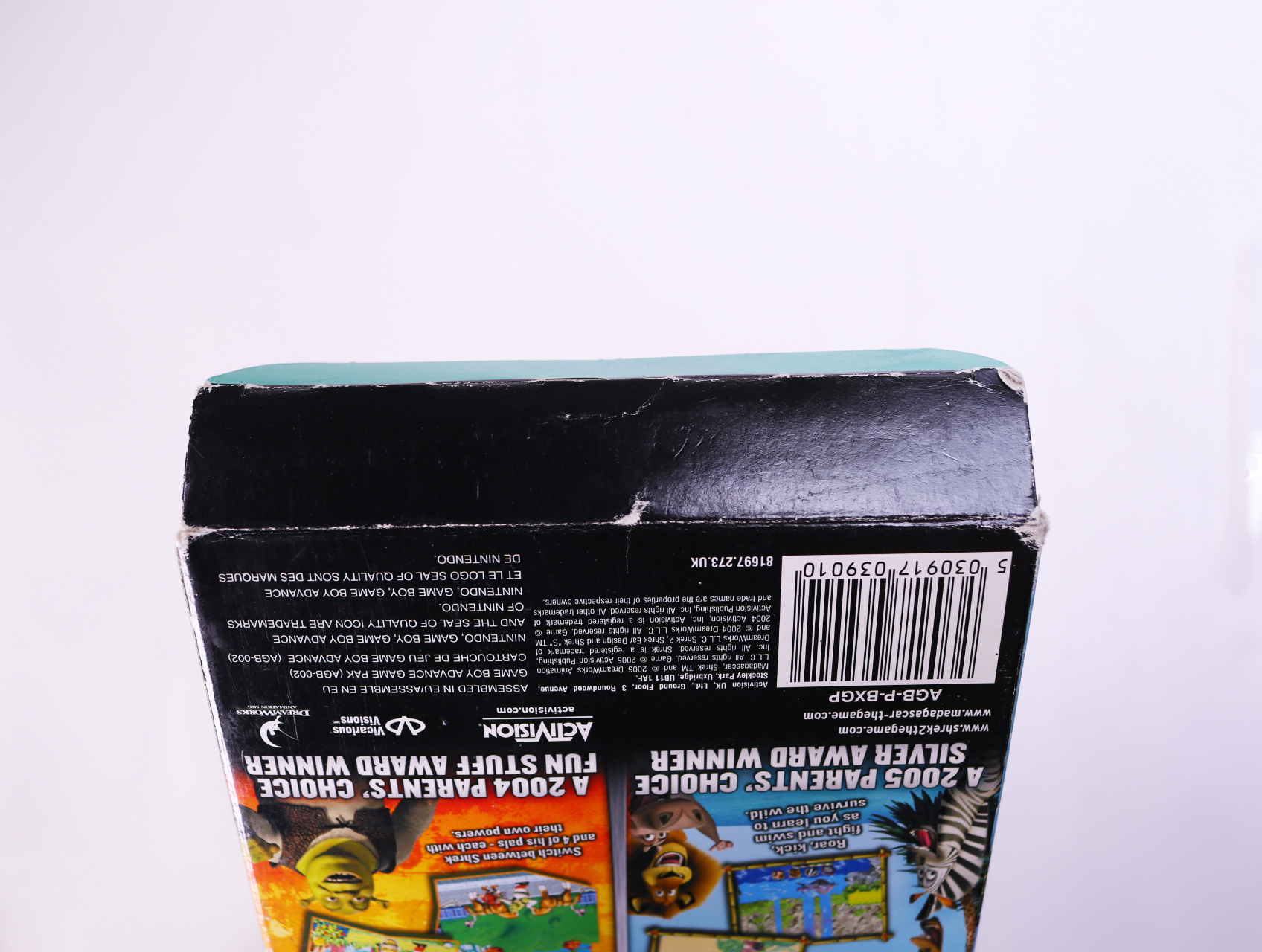 Game Boy Advance - Madagascar & Shrek 2 - Boxed CIB - productfoto 10