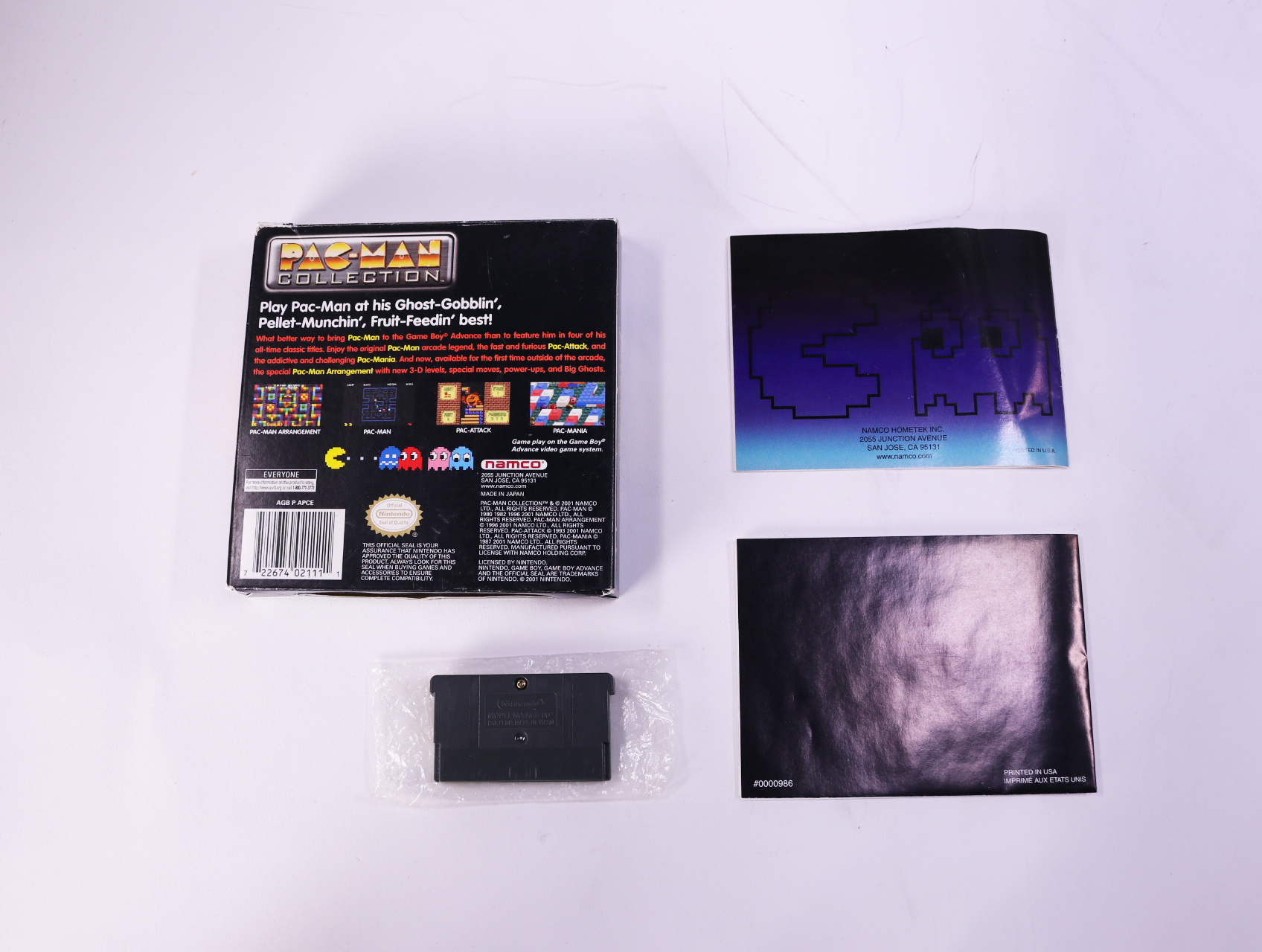 Gameboy Advance - Pac-Man Collection - Boxed CIB - productfoto 9