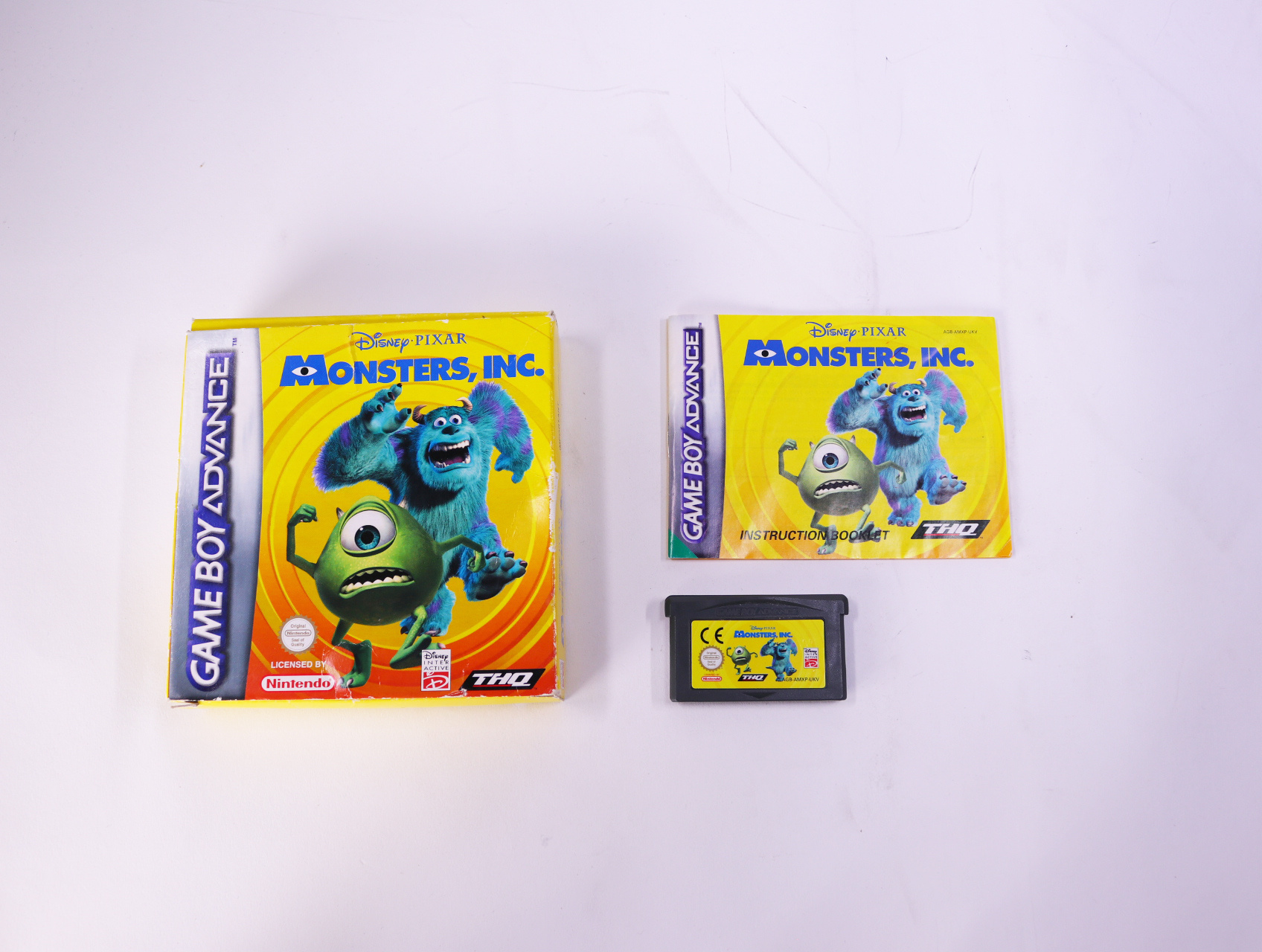 Game Boy Advance - Monsters, Inc. - Boxed CIB - productfoto 5
