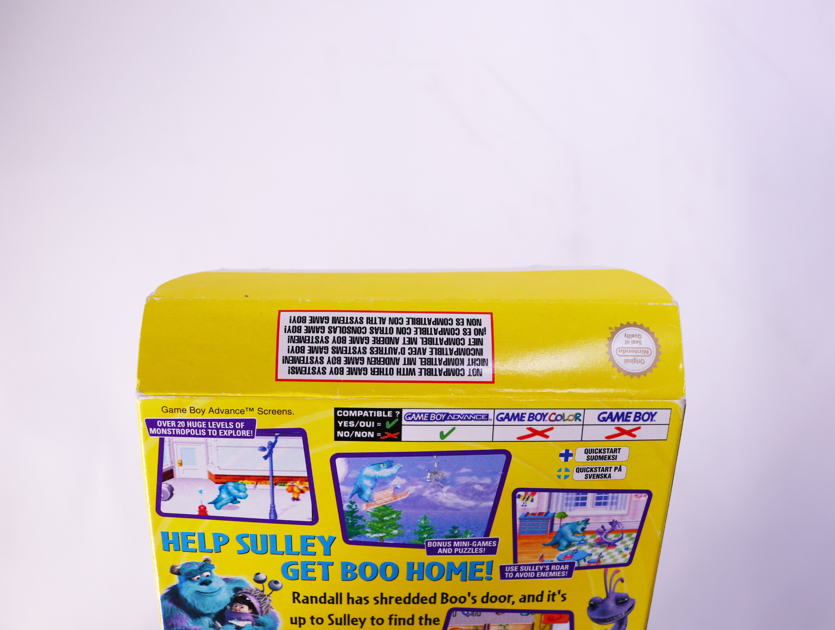 Game Boy Advance - Monsters, Inc. - Boxed CIB - productfoto 8