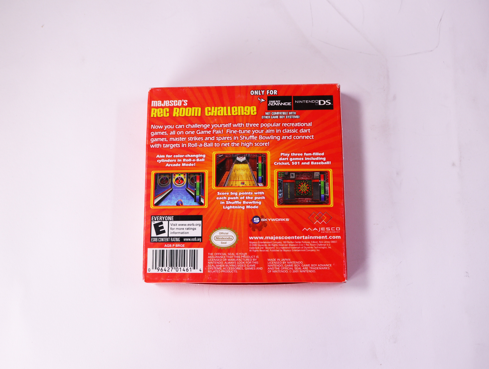 Game Boy Advance - 3-in-1 Rec Room Challenge - Boxed CIB - productfoto 2