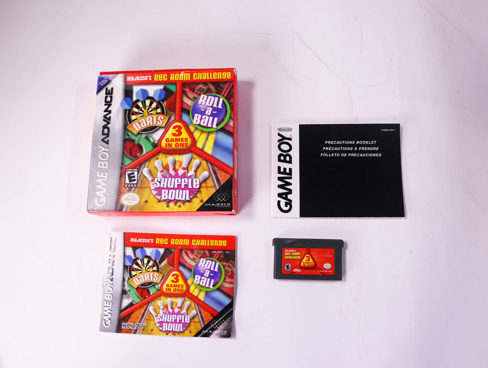 Game Boy Advance - 3-in-1 Rec Room Challenge - Boxed CIB - productfoto 5