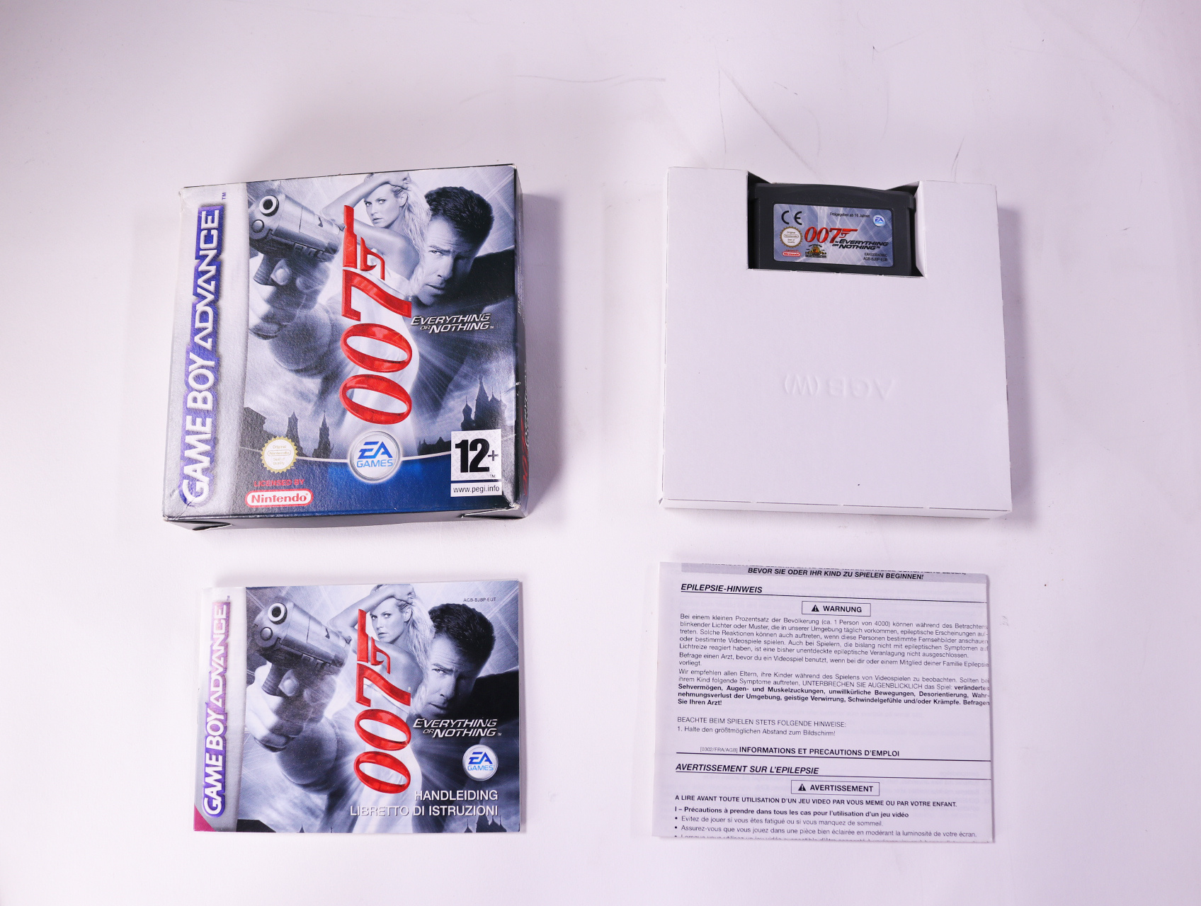 Game Boy Advance - 007: Everything or Nothing - Boxed CIB - productfoto 7