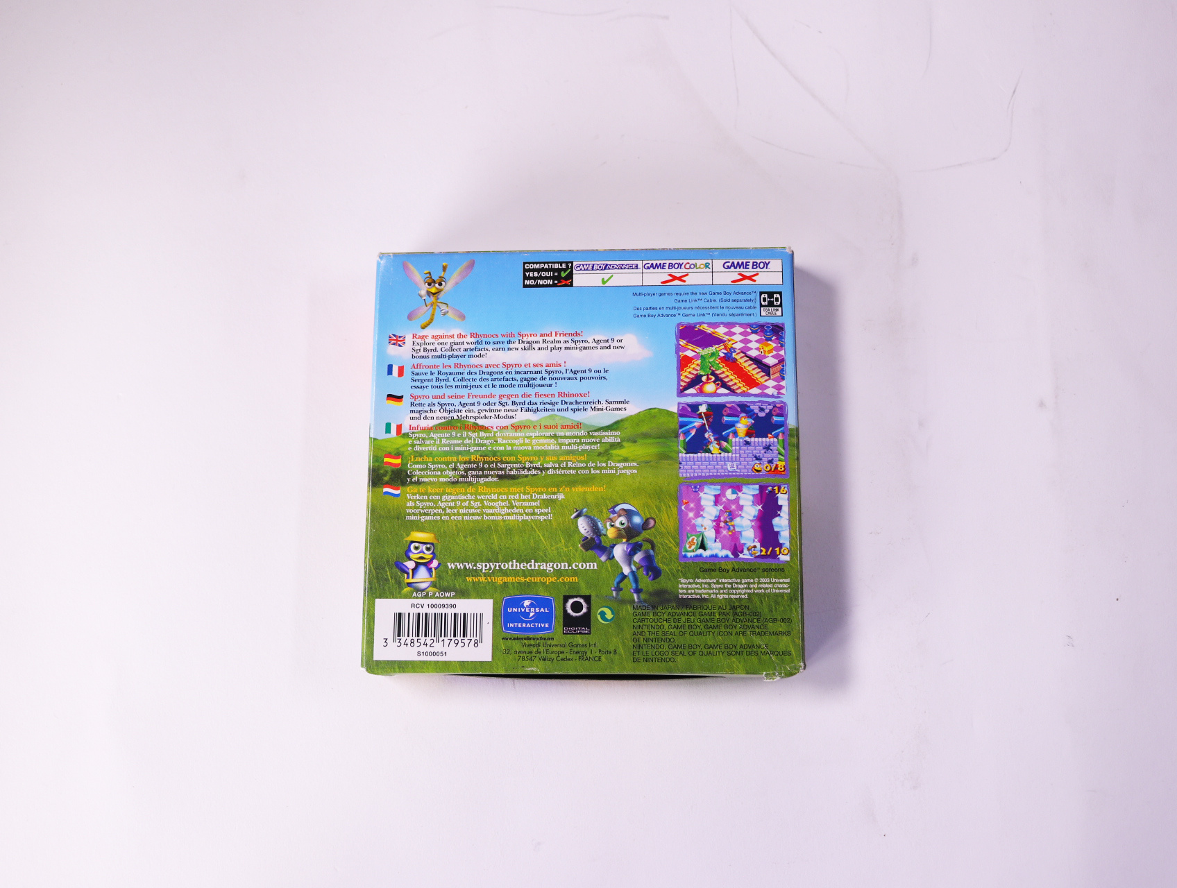 Game Boy Advance - Spyro: Attack of the Rhynocs - Boxed CIB - productfoto 2