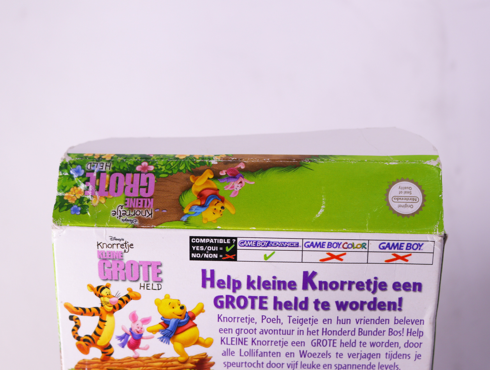 Game Boy Advance - Knorretje Kleine Grote Held - Boxed CIB - productfoto 6
