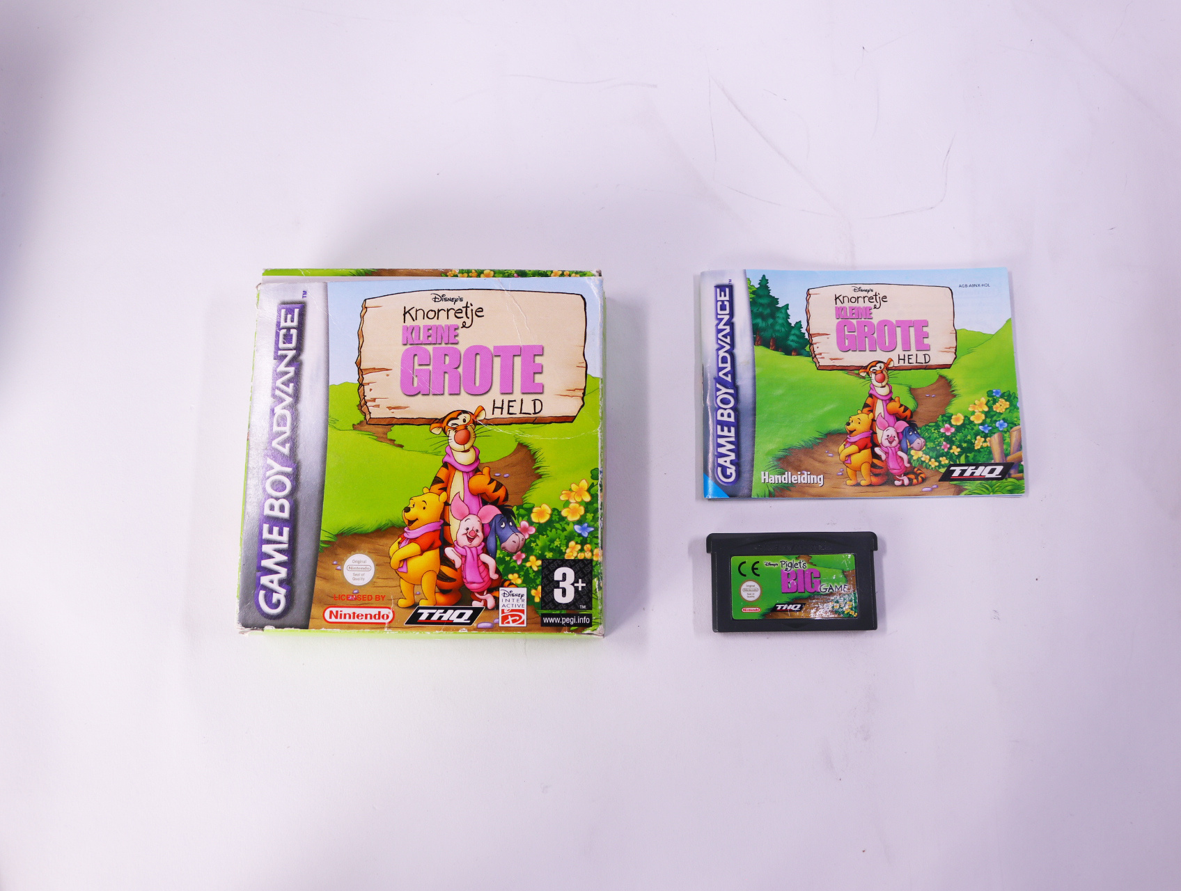 Game Boy Advance - Knorretje Kleine Grote Held - Boxed CIB - productfoto 8