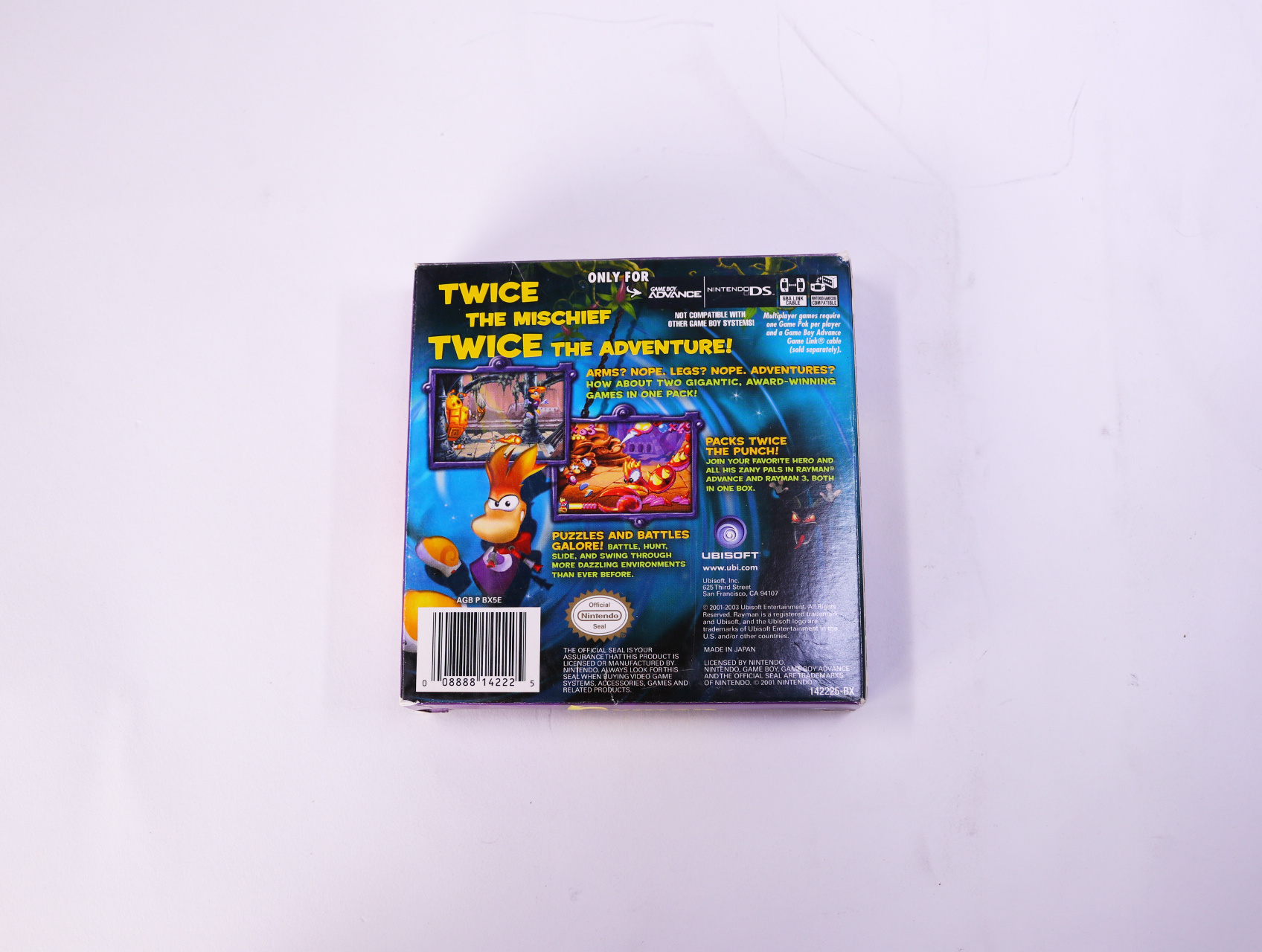 Game Boy Advance - Rayman 10th Anniversary - Boxed CIB - productfoto 2
