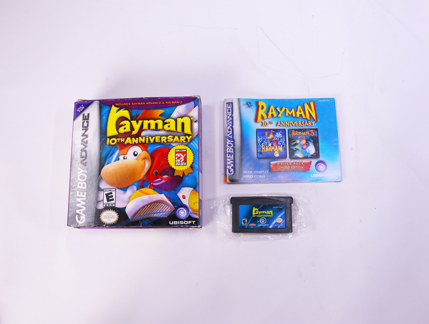 Game Boy Advance - Rayman 10th Anniversary - Boxed CIB - productfoto 8