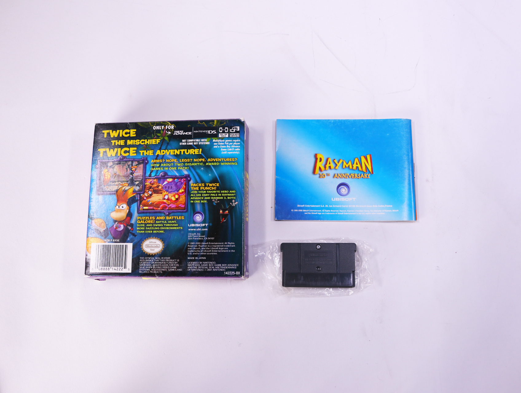 Game Boy Advance - Rayman 10th Anniversary - Boxed CIB - productfoto 9