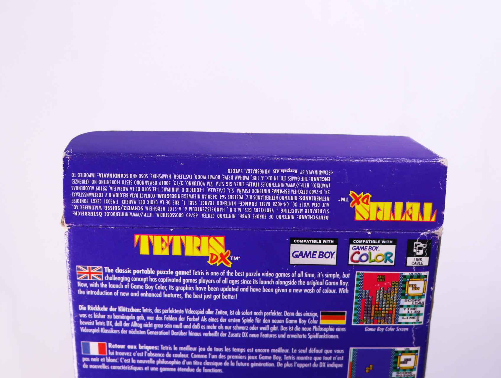 Game Boy Color - Tetris DX - Boxed CIB - productfoto 5