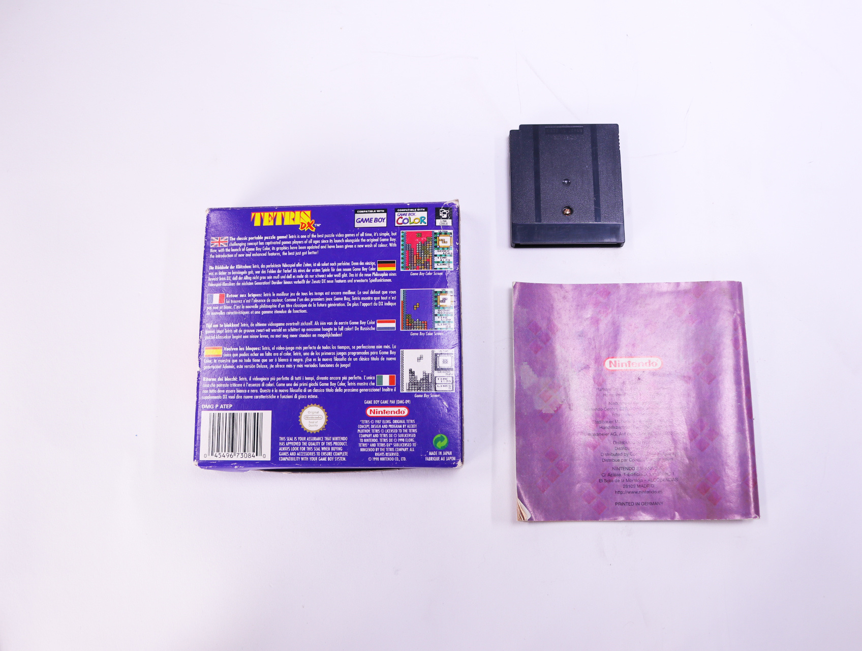 Game Boy Color - Tetris DX - Boxed CIB - productfoto 9