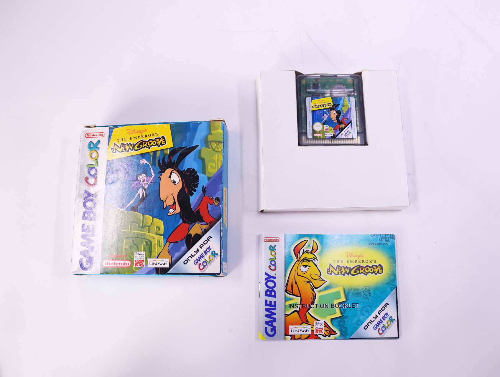 Game Boy Color - The Emperor's New Groove - Boxed CIB - Nieuw - productfoto 9