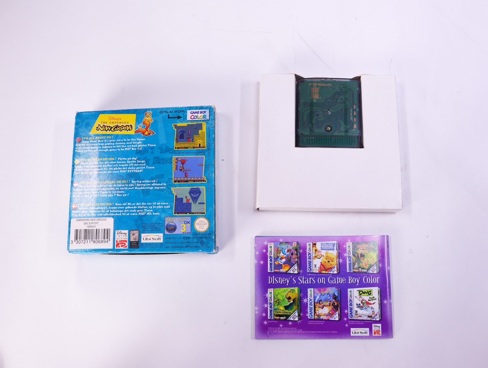 Game Boy Color - The Emperor's New Groove - Boxed CIB - Nieuw - productfoto 10