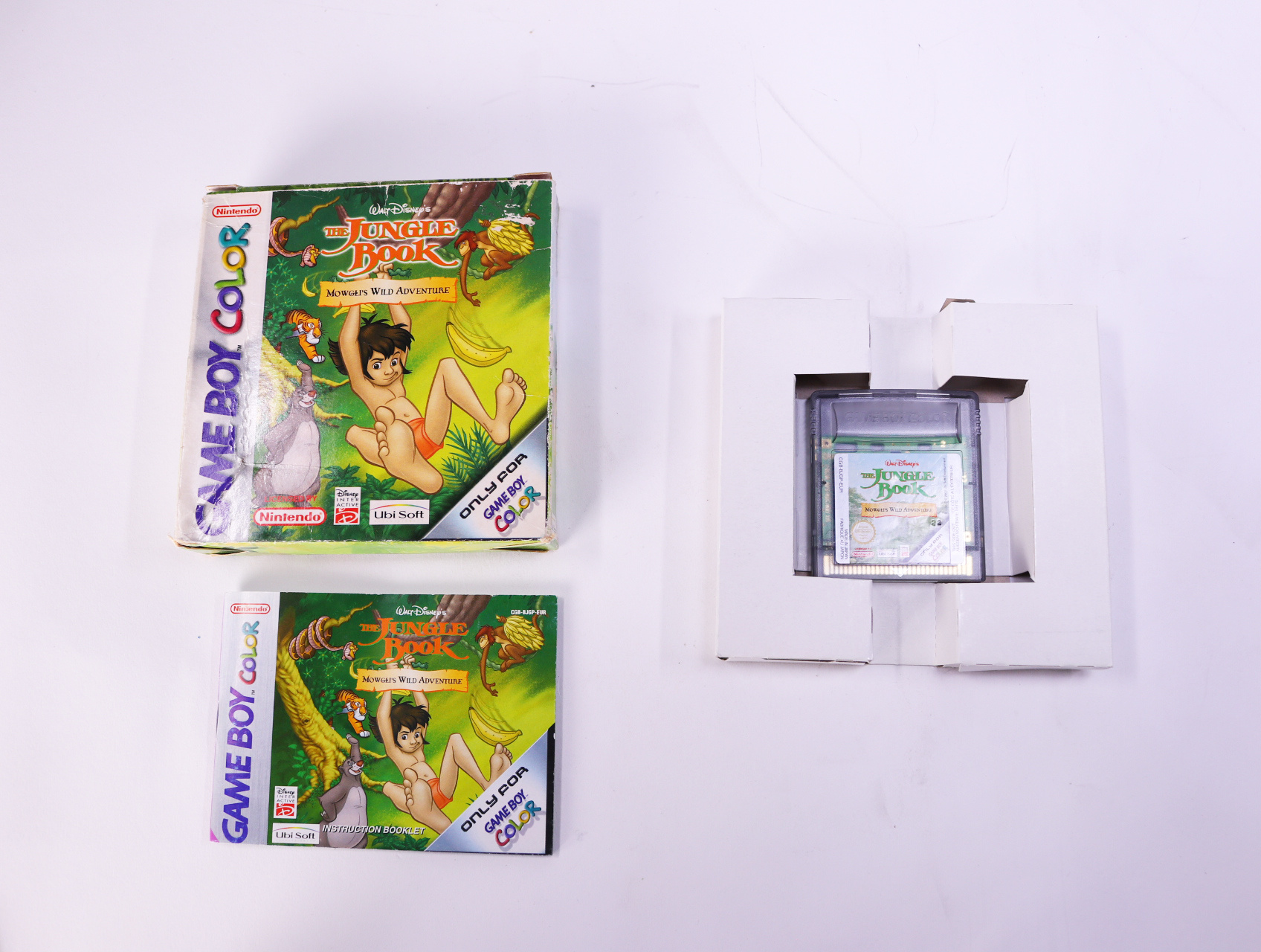 Game Boy Color - The Jungle Book: Mowgli's Wild Adventure - Boxed CIB - productfoto 9