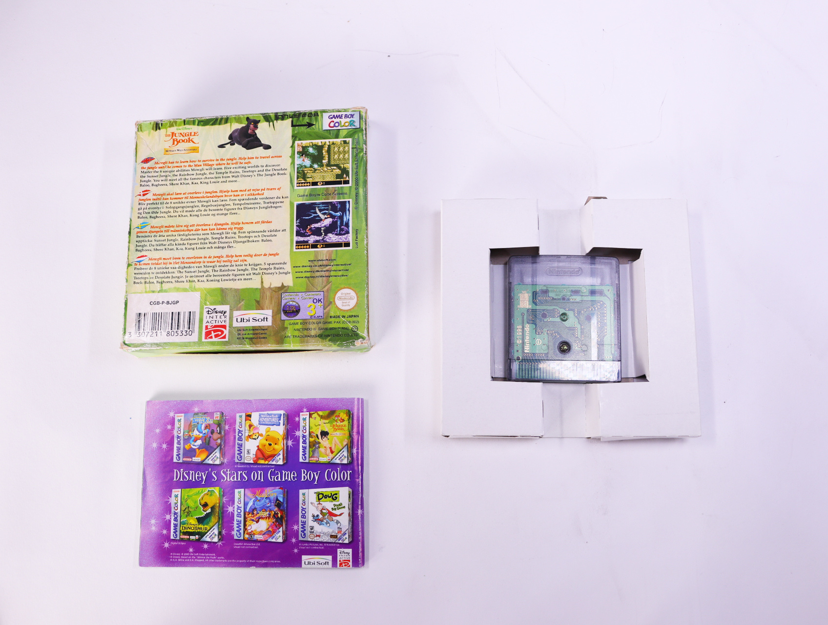 Game Boy Color - The Jungle Book: Mowgli's Wild Adventure - Boxed CIB - productfoto 10