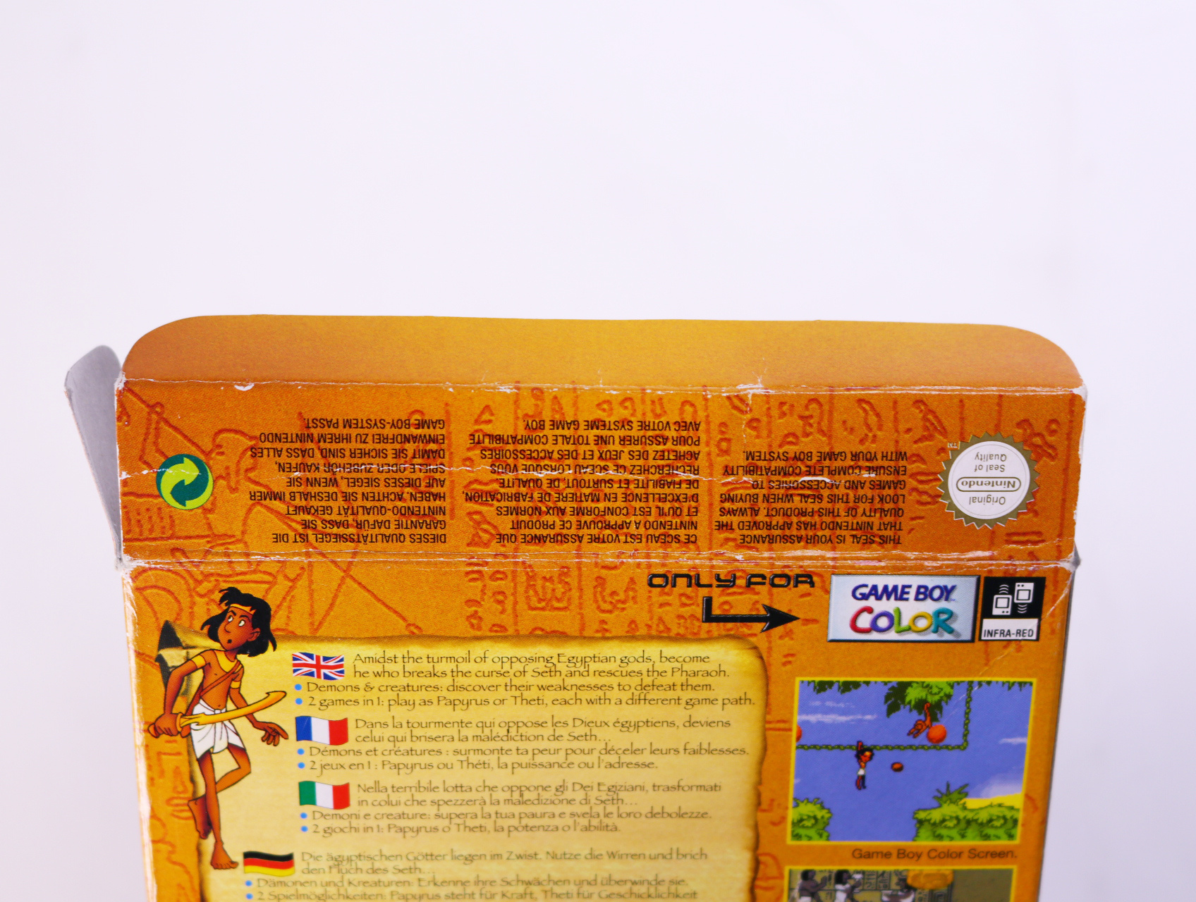 Game Boy Color - Papyrus - Boxed CIB - productfoto 6