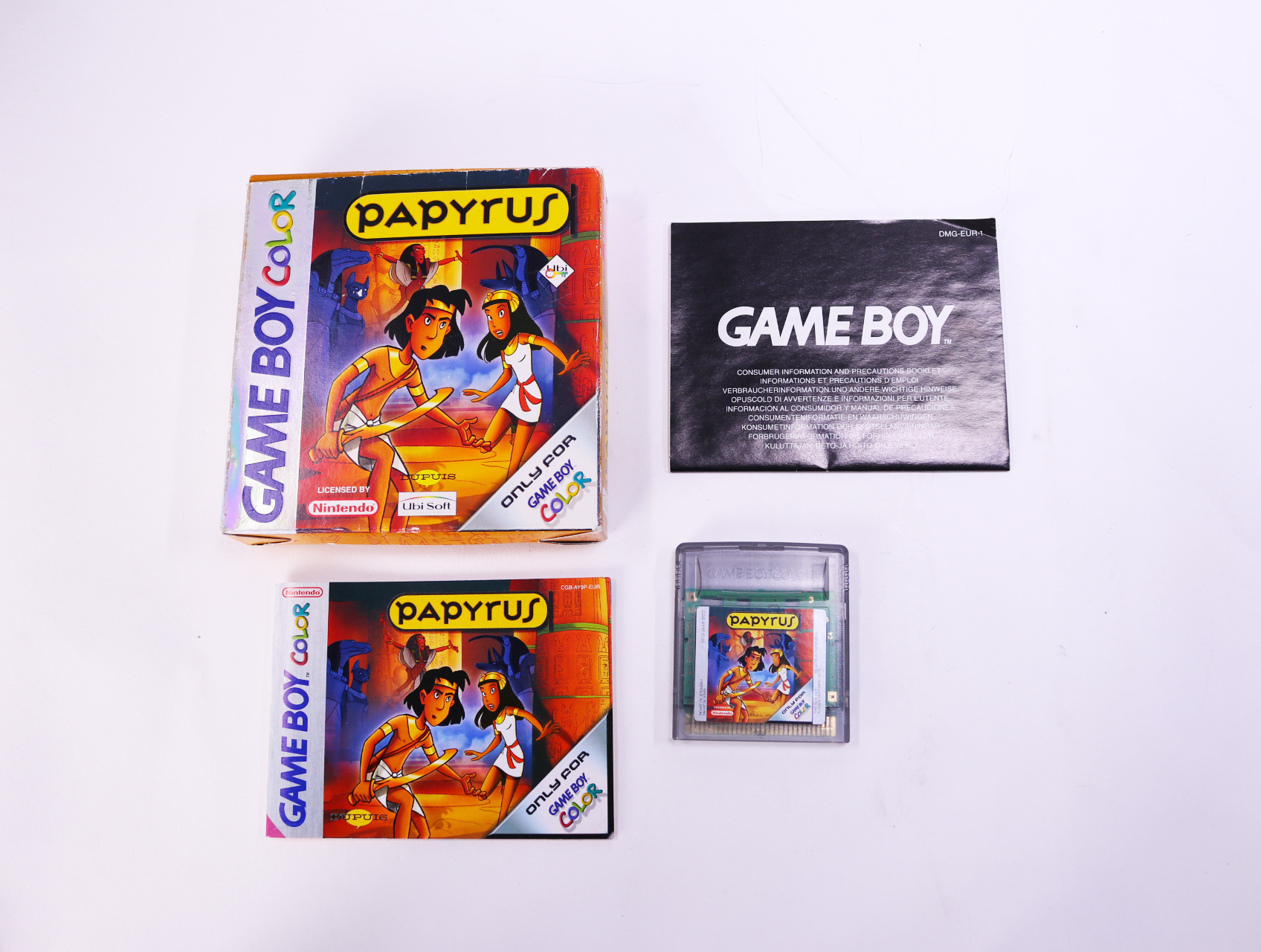 Game Boy Color - Papyrus - Boxed CIB - productfoto 9