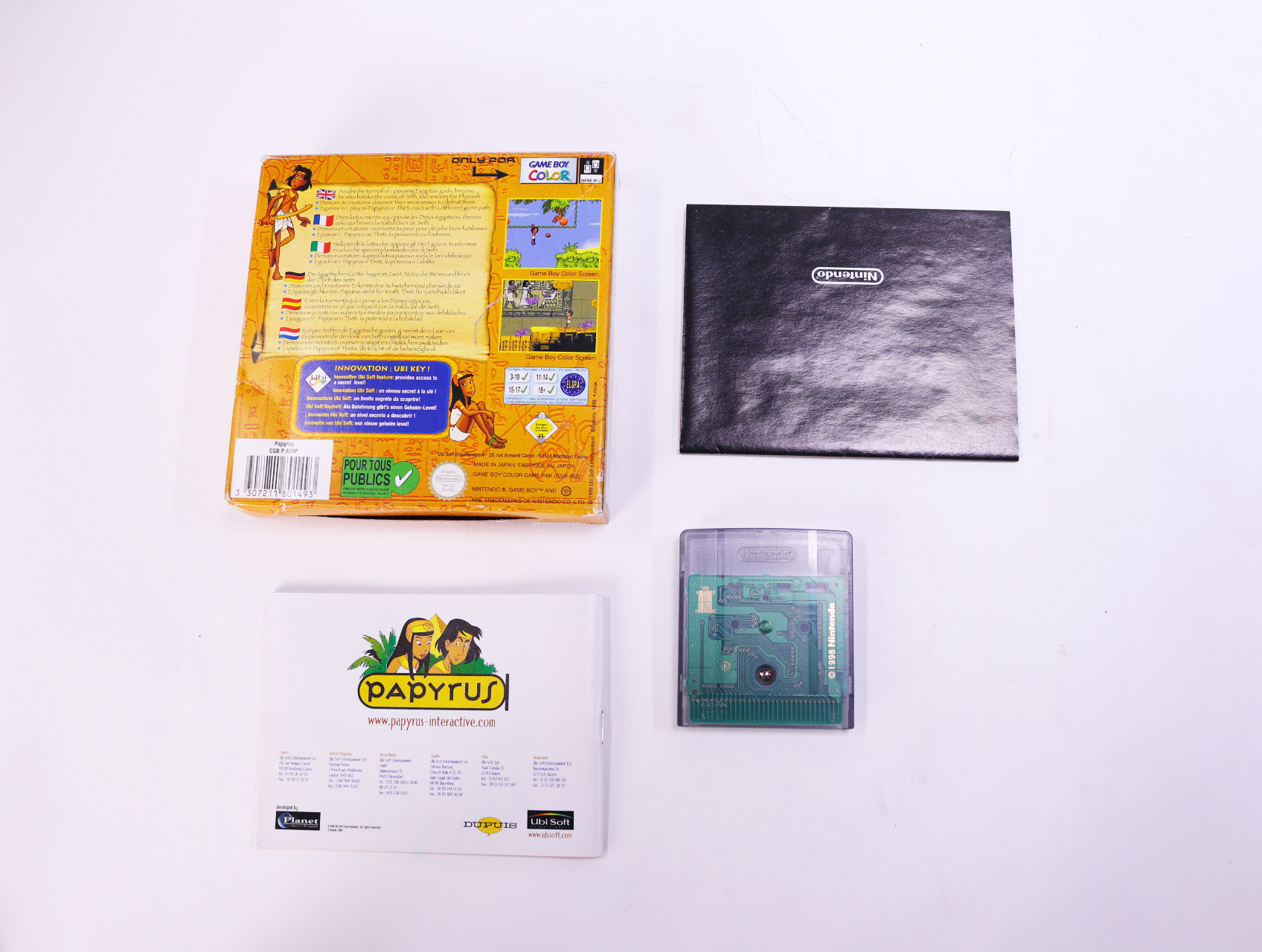 Game Boy Color - Papyrus - Boxed CIB - productfoto 10