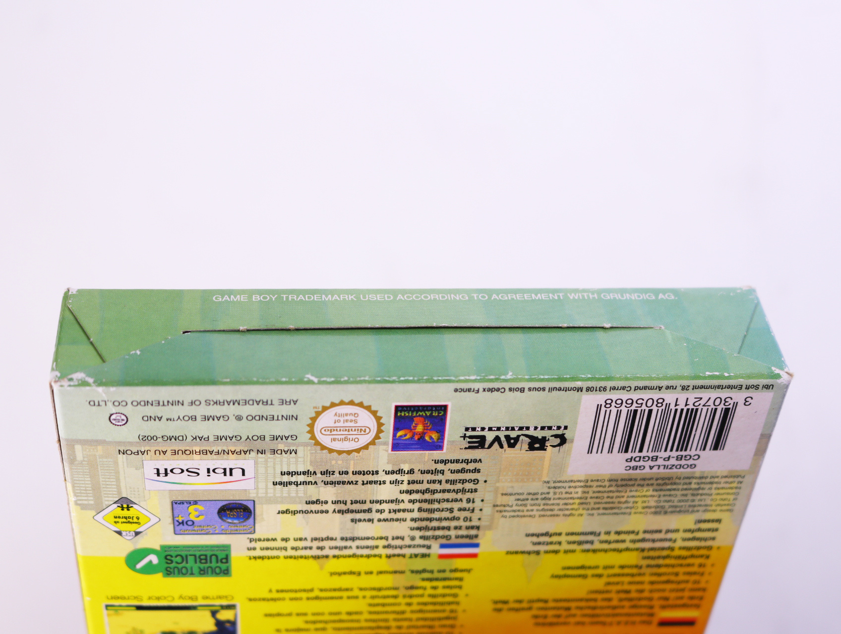 Game Boy Color - Godzilla: Monster Wars - Boxed CIB - productfoto 8