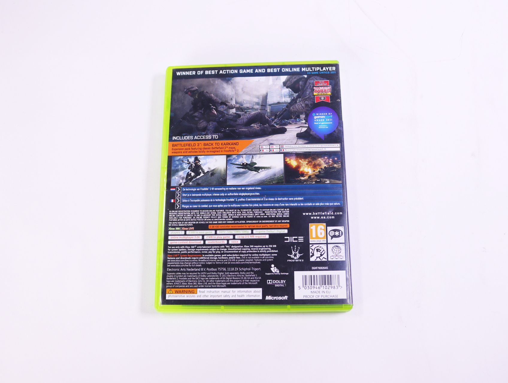 Xbox 360 - Battlefield 3 [Limited Edition] - productfoto 2