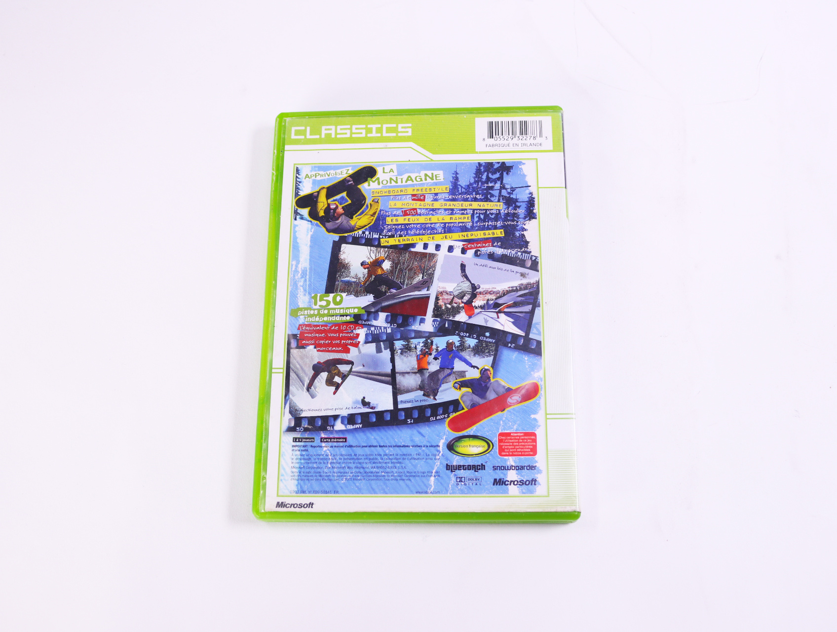 Xbox Classic - Amped: Freestyle Snowboarding - productfoto 2